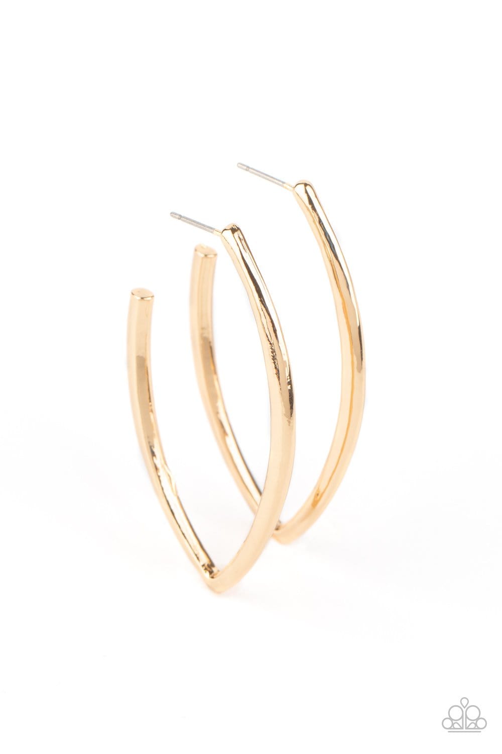 Paparazzi Point-Blank Beautiful Hoops
