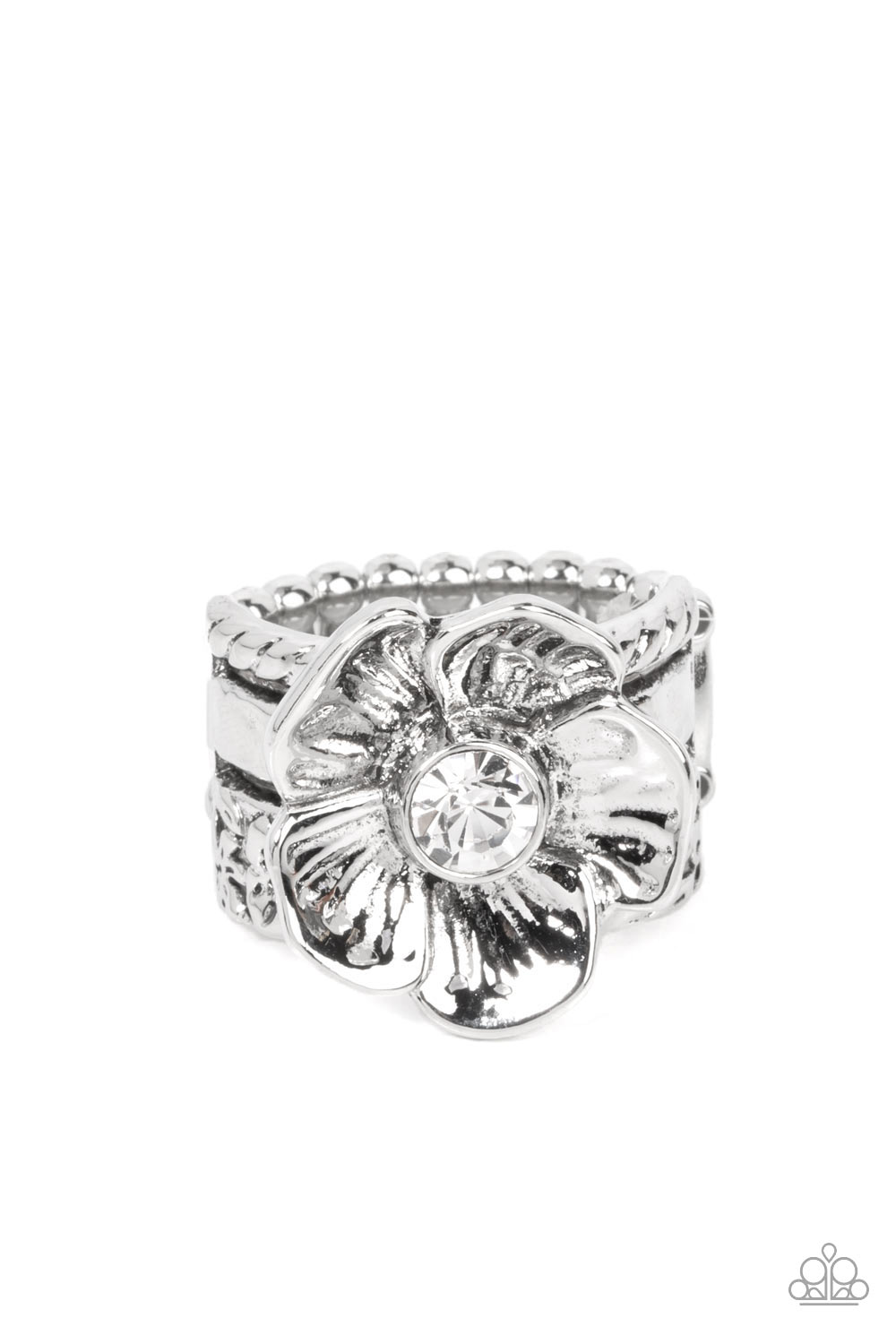 Paparazzi Prismatically Petunia Rings