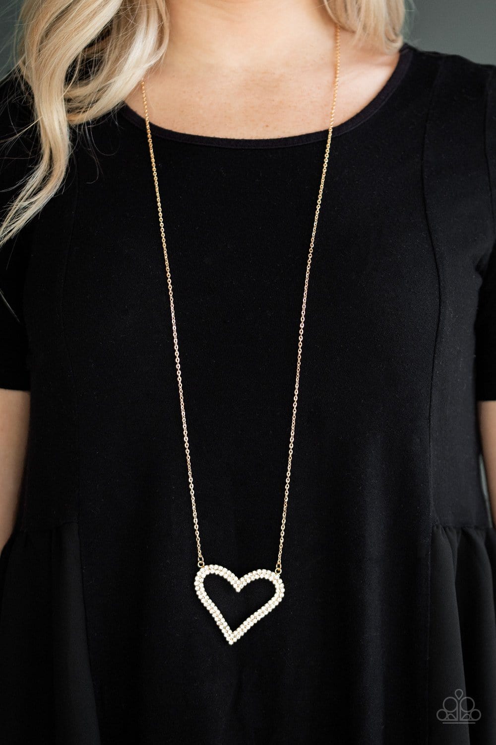 Paparazzi Pull Some HEART-strings Heart Necklaces
