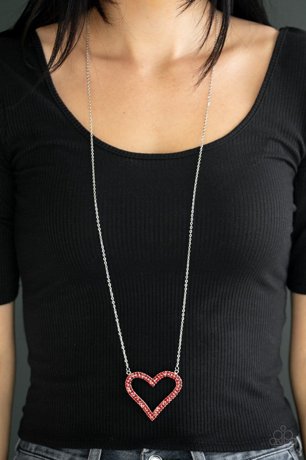 Paparazzi Pull Some HEART-strings Heart Necklaces
