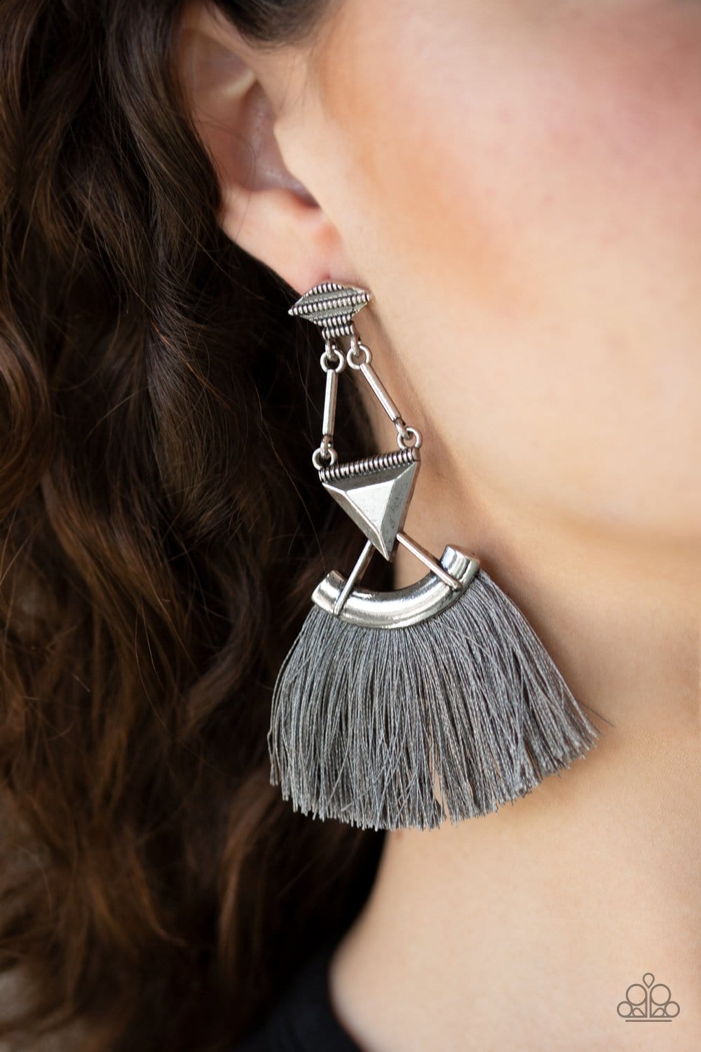 Paparazzi Puma Prowl Tassel Earrings