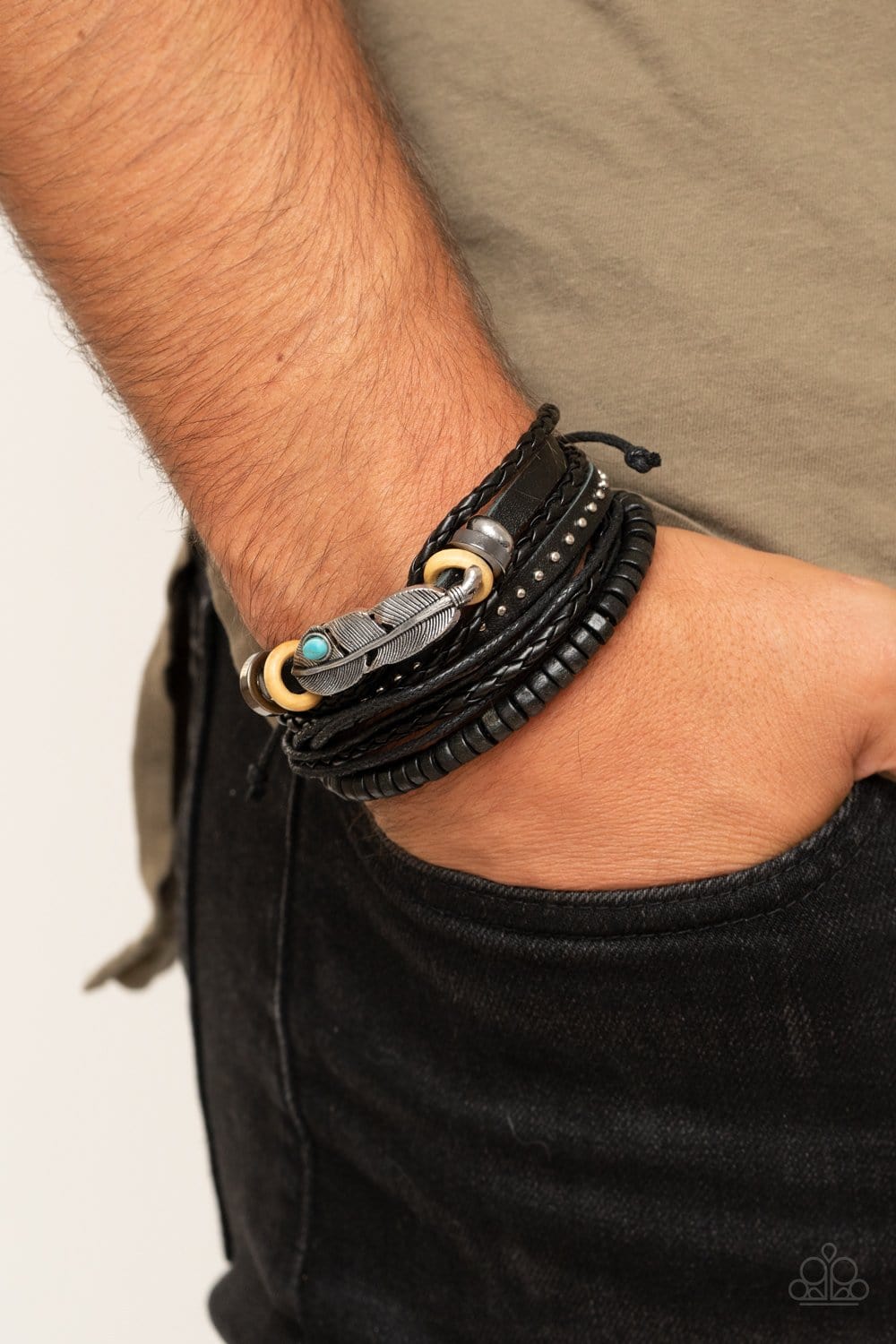 Paparazzi Quill Quarry Mens Bracelets