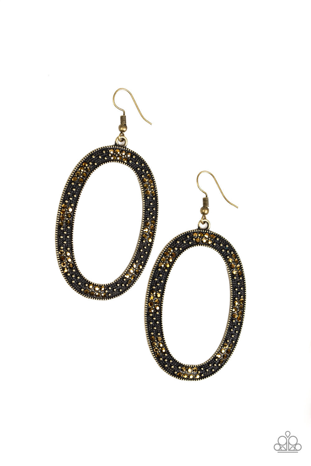 Paparazzi Rhinestone Rebel Earrings
