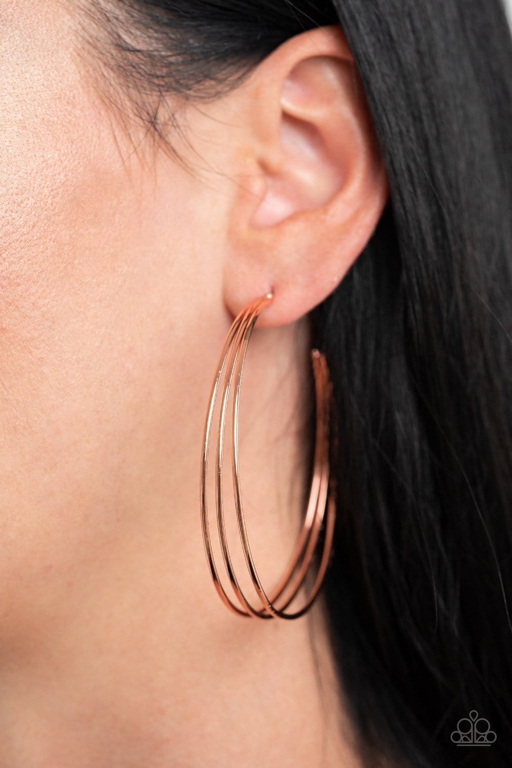 Paparazzi Rimmed Radiance Hoops
