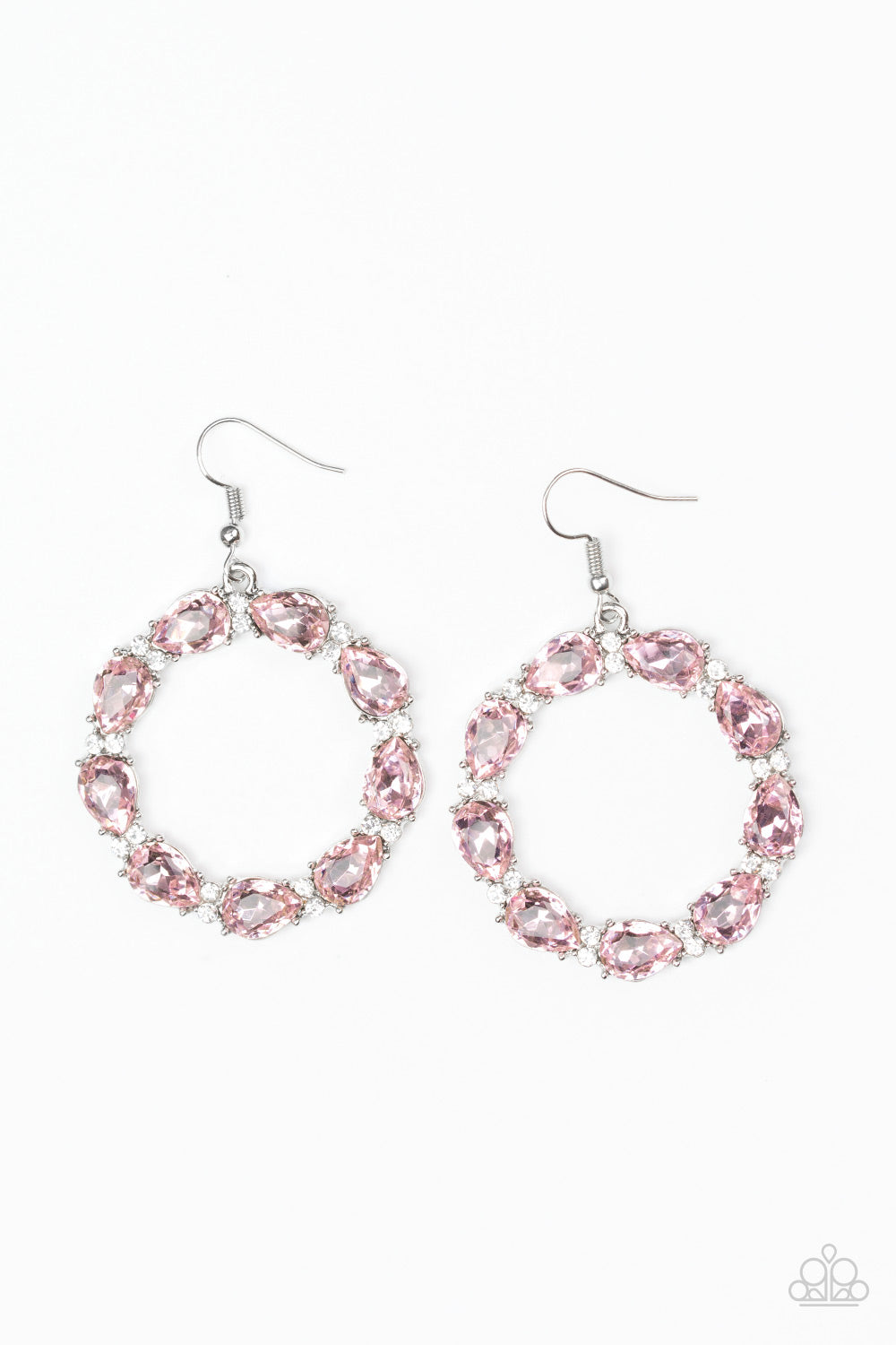 Paparazzi Ring Around The Rhinestones Earrings
