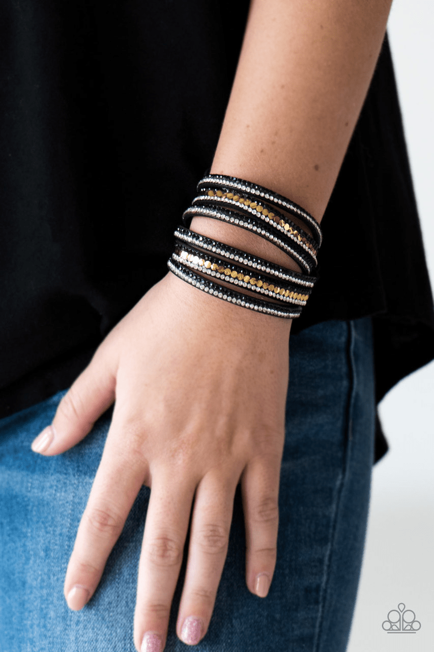 Rock Star Attitude Wrap & Snap Bracelets #370