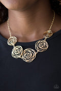 Paparazzi Rosy Rosette Necklace Sets