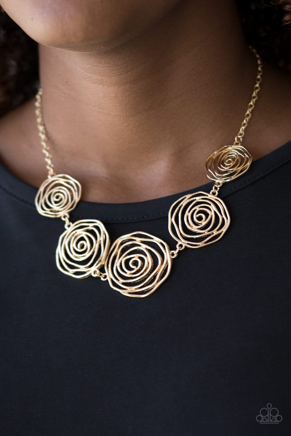 Paparazzi Rosy Rosette Necklace Sets