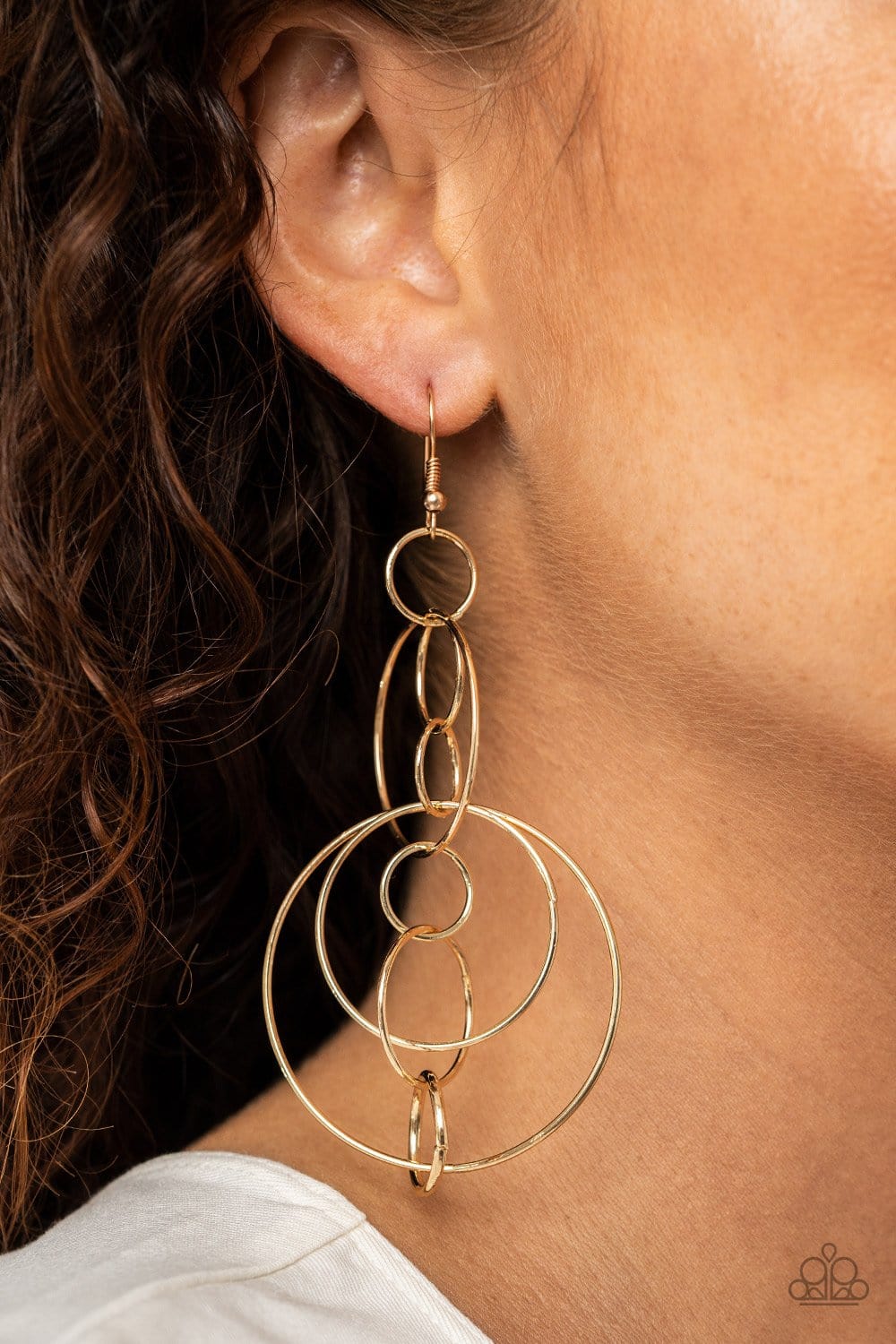 Paparazzi Running Circles Around You Earrings