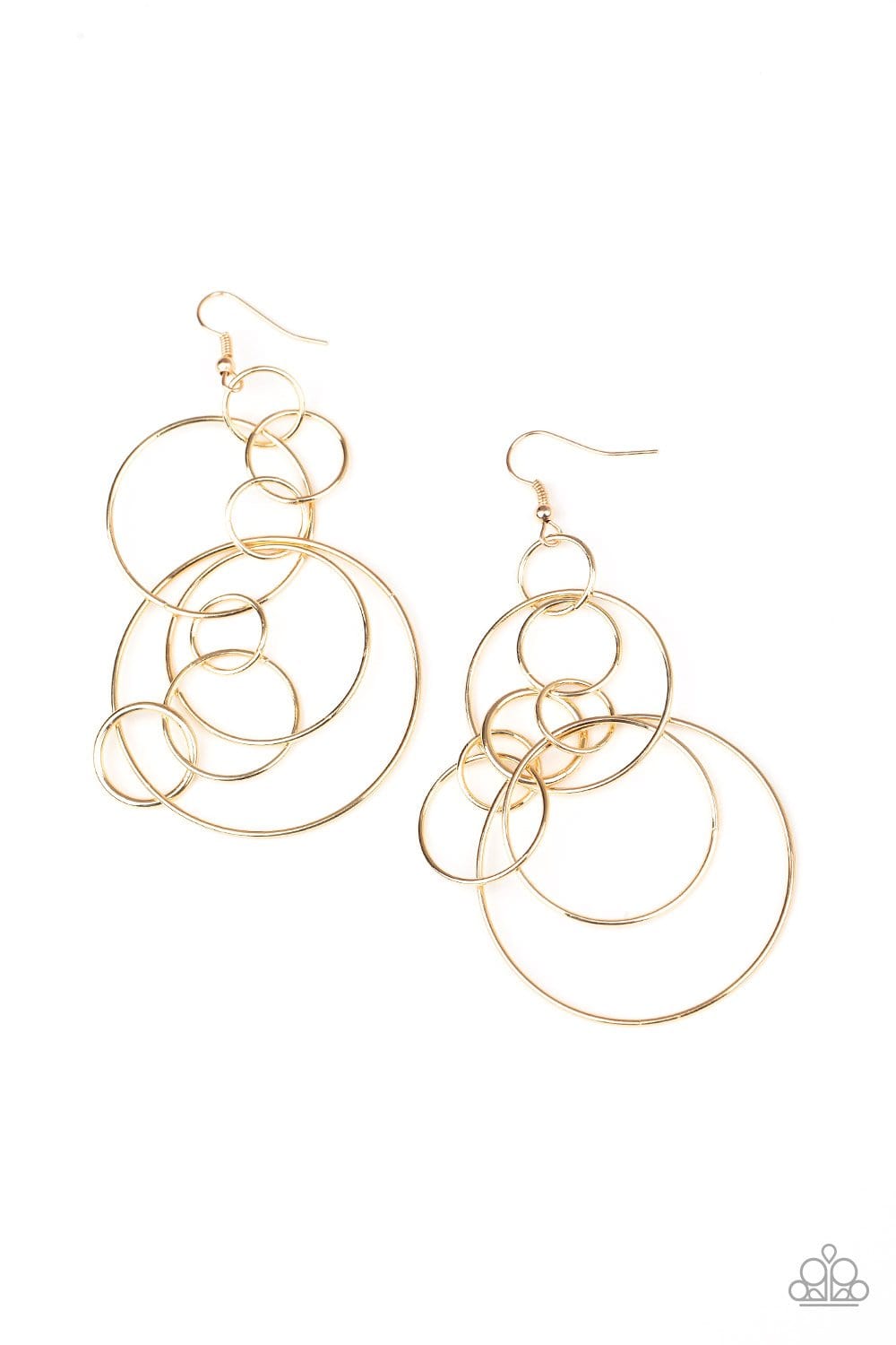 Paparazzi Running Circles Around You Earrings