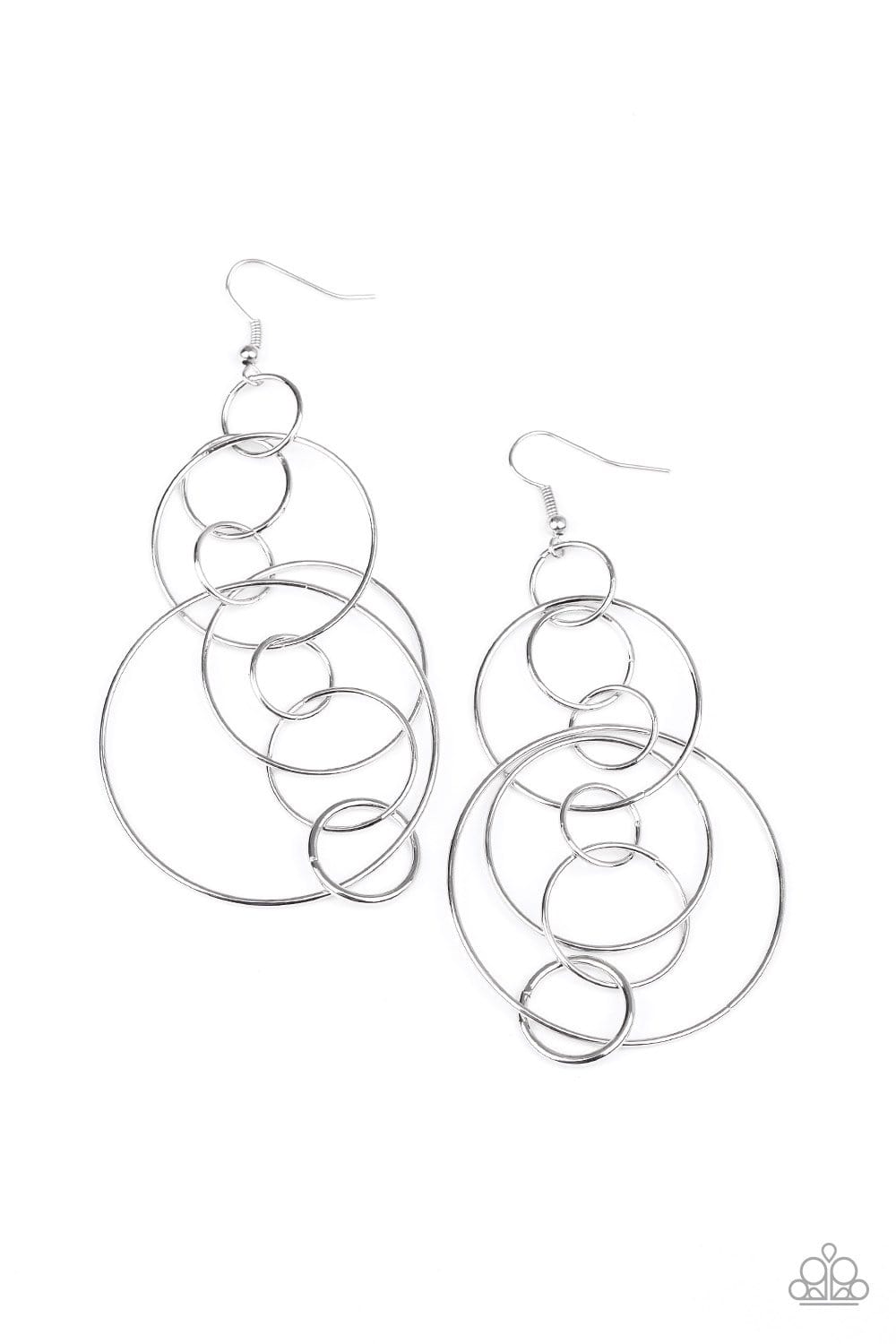 Paparazzi Running Circles Around You Earrings