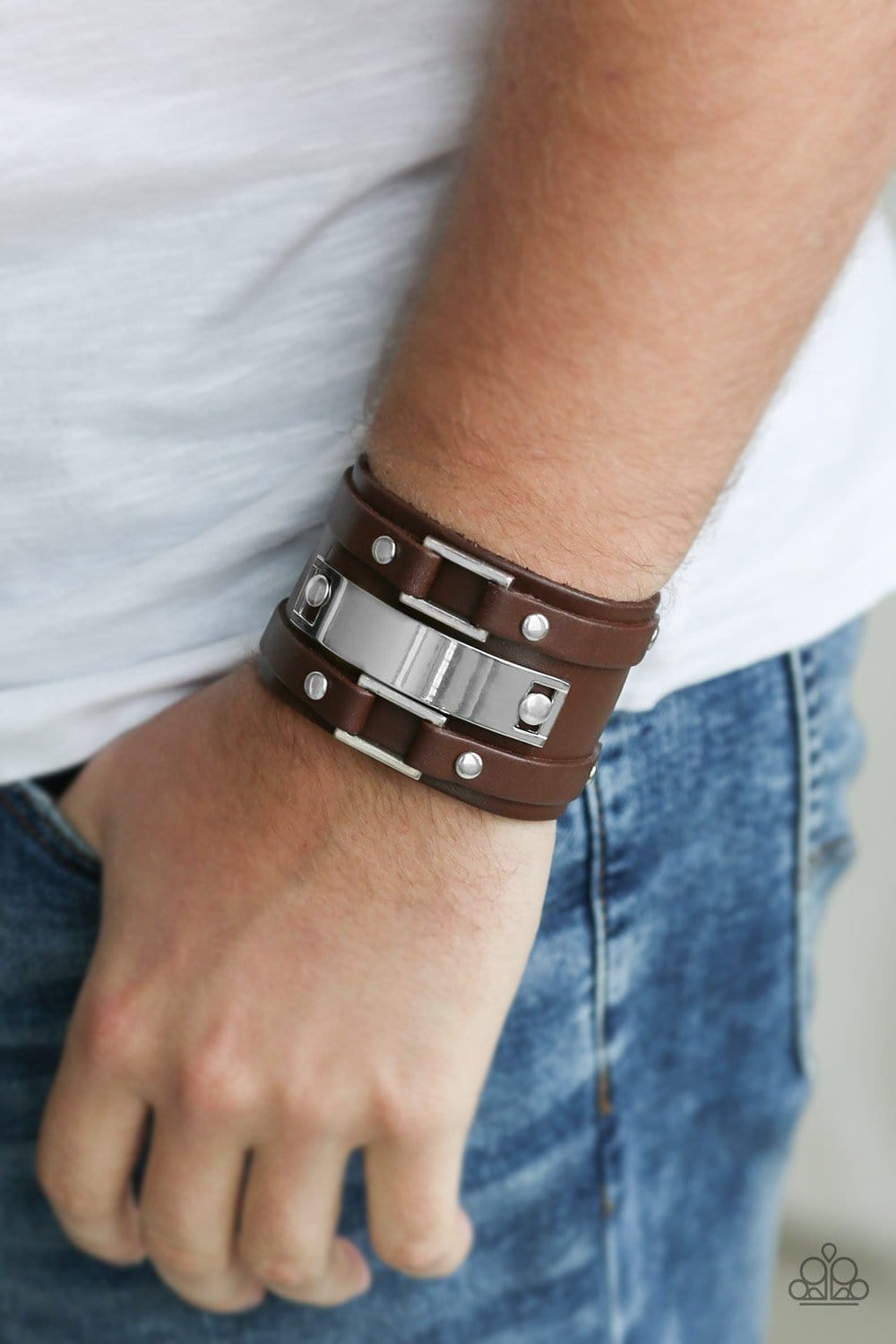 Paparazzi Rural Ranger Mens Snap Bracelets #289