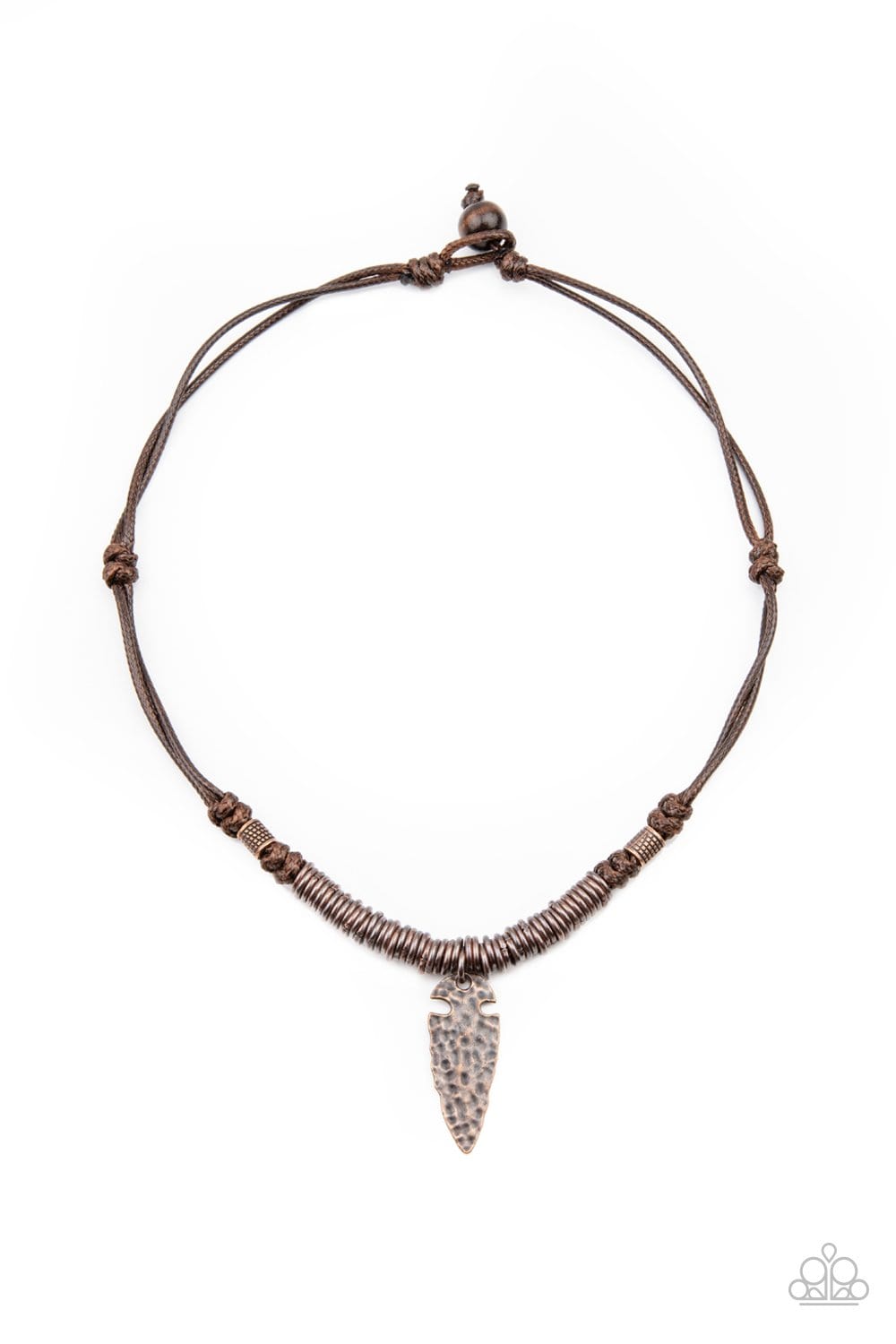 Paparazzi Rush In ARROWHEAD-First Mens Necklaces