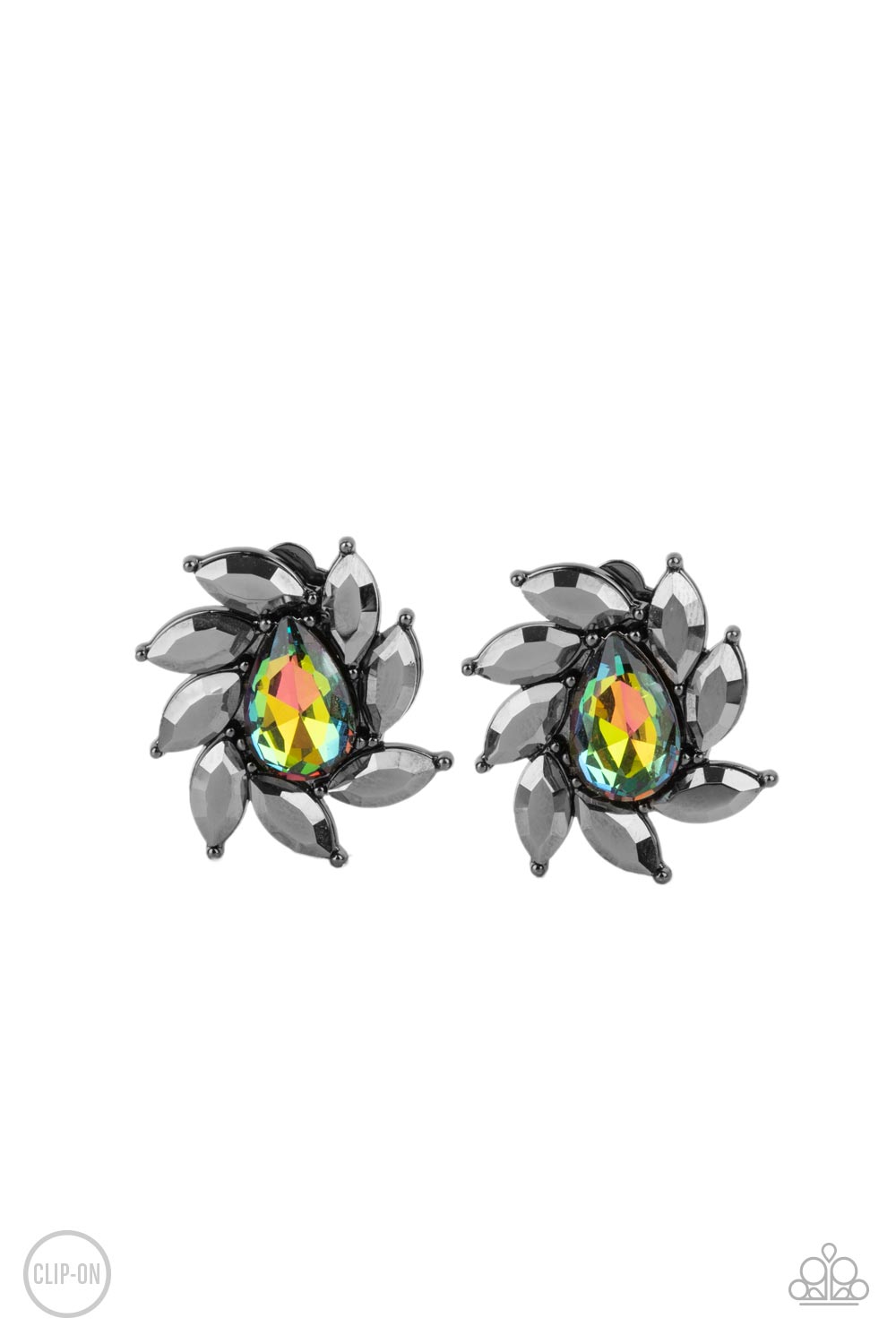 Paparazzi Sophisticated Swirl Clip-Ons