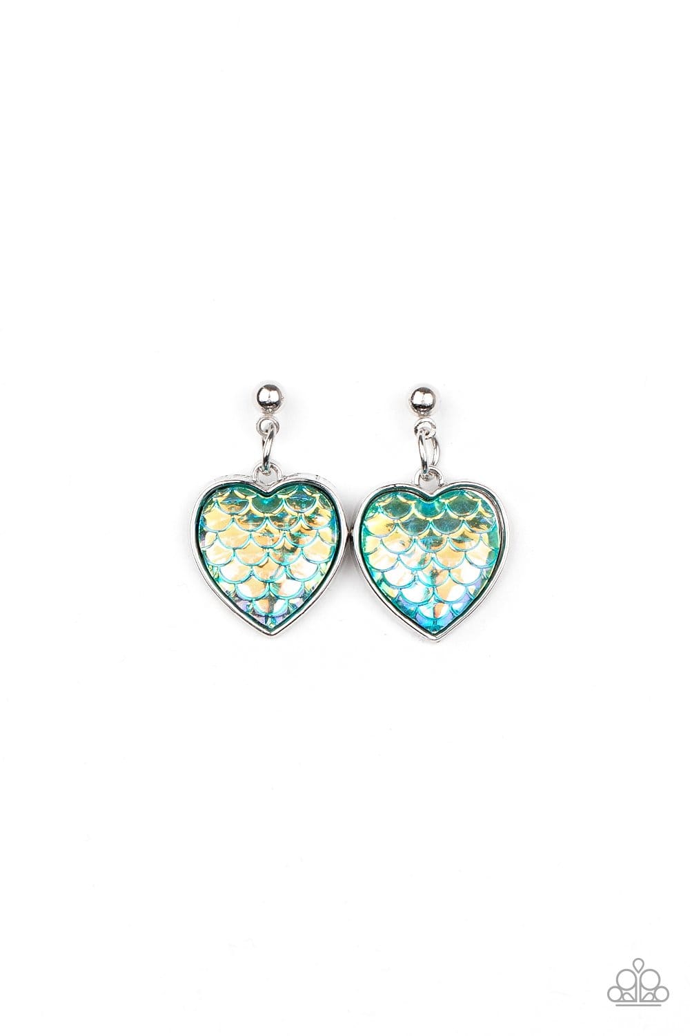 Paparazzi Starlet Shimmer Dangling Heart Ear Candy