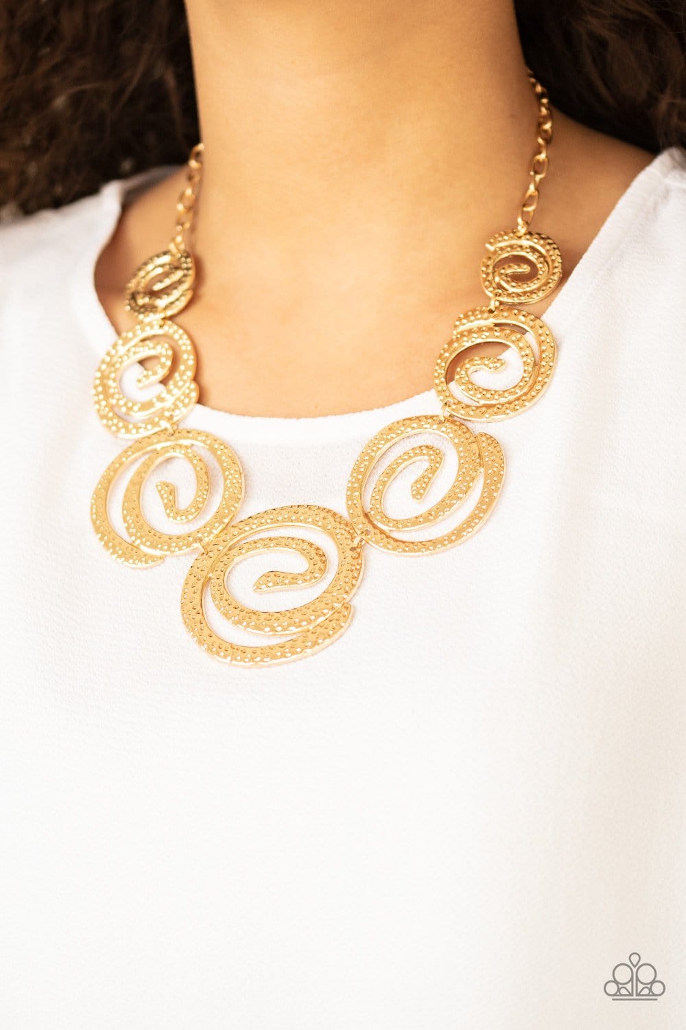 Paparazzi Statement Swirl Necklaces