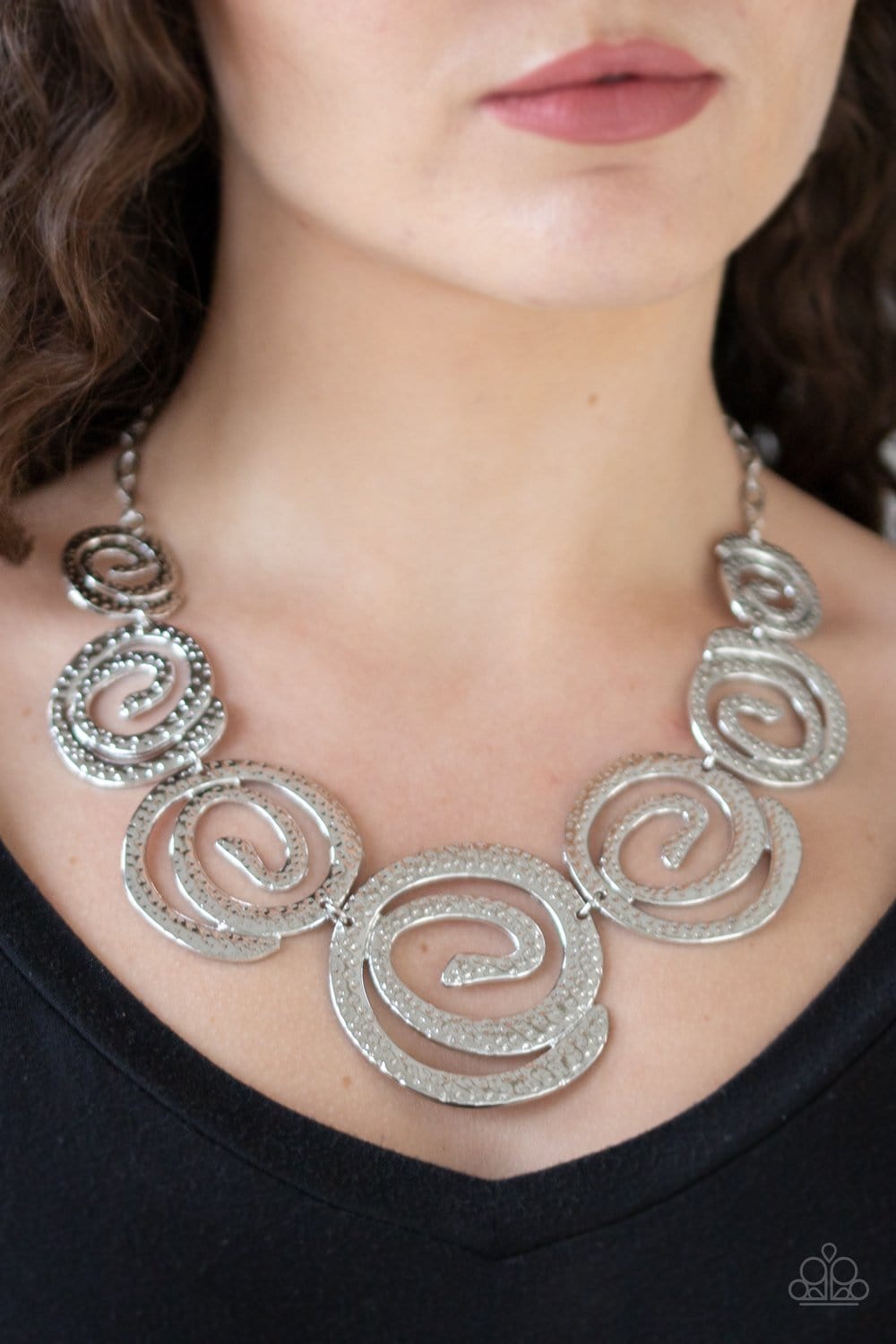 Paparazzi Statement Swirl Necklaces