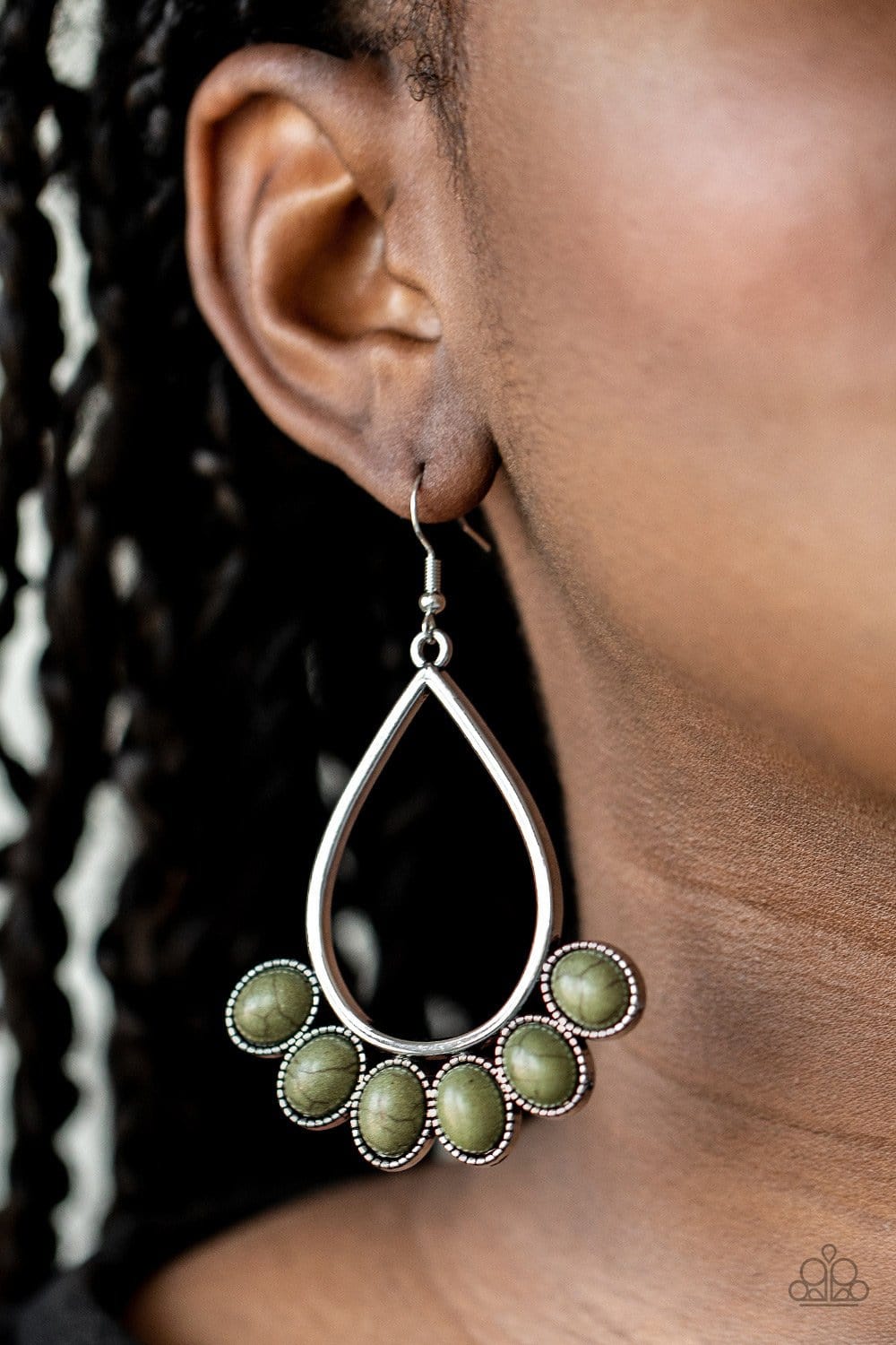 Paparazzi Stone Sky Earrings