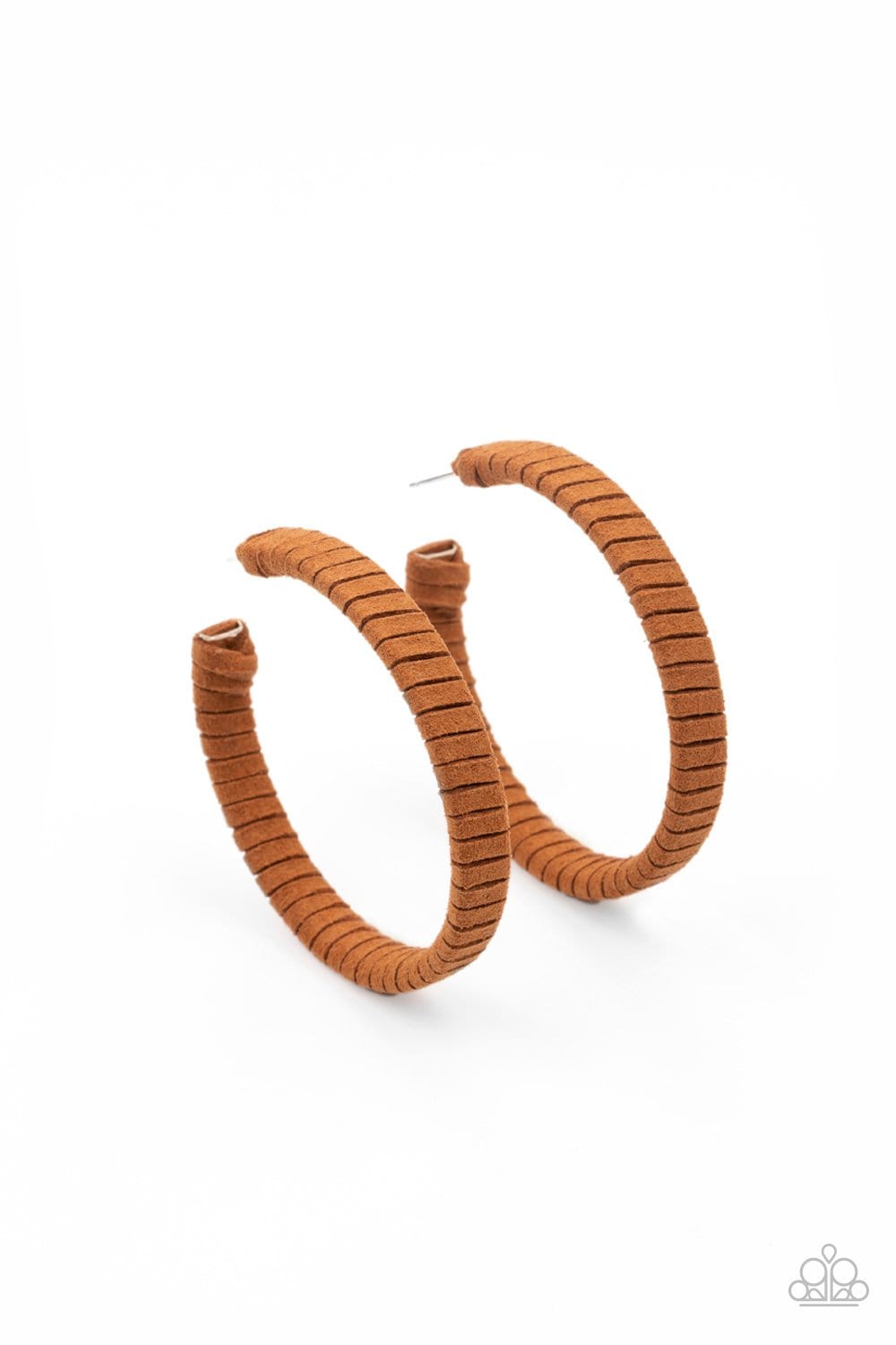 Paparazzi Suede Parade Hoops