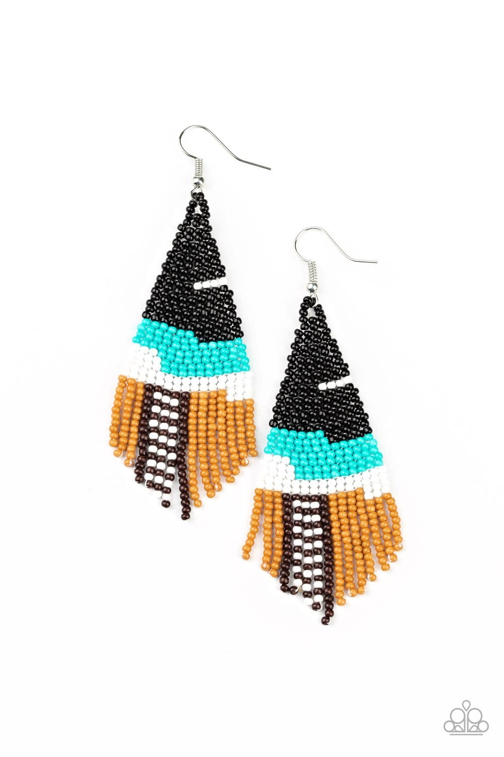 Paparazzi Summer Heat Seed Bead Earrings