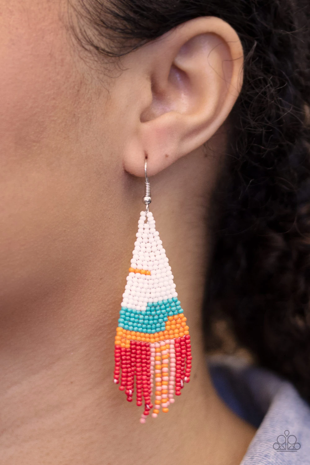 Paparazzi Summer Heat Seed Bead Earrings