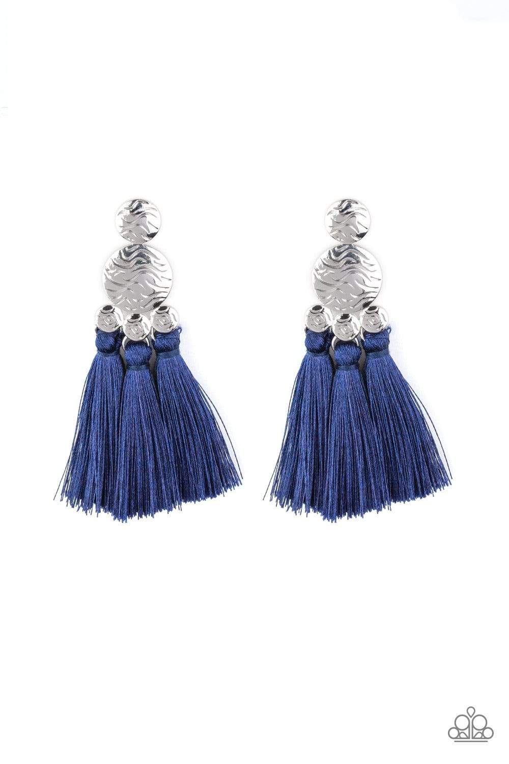 Taj Mahal Tourist Tassel Earrings