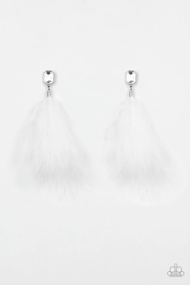 The SHOWGIRL Must Go On! Feather Earrings