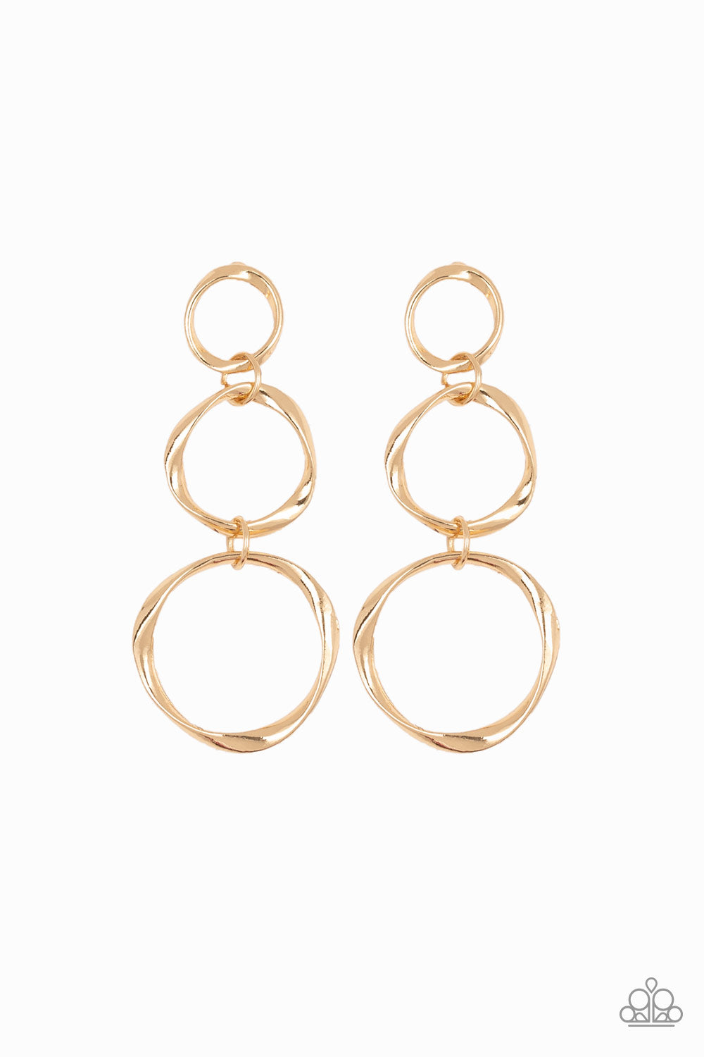 Paparazzi Three Ring Radiance Earrings