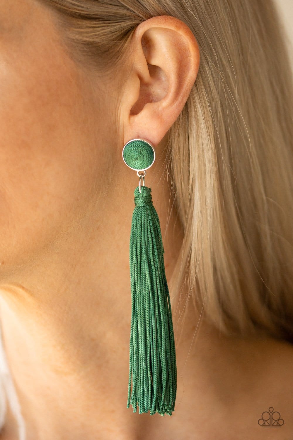 Paparazzi Tightrope Tassel Earrings