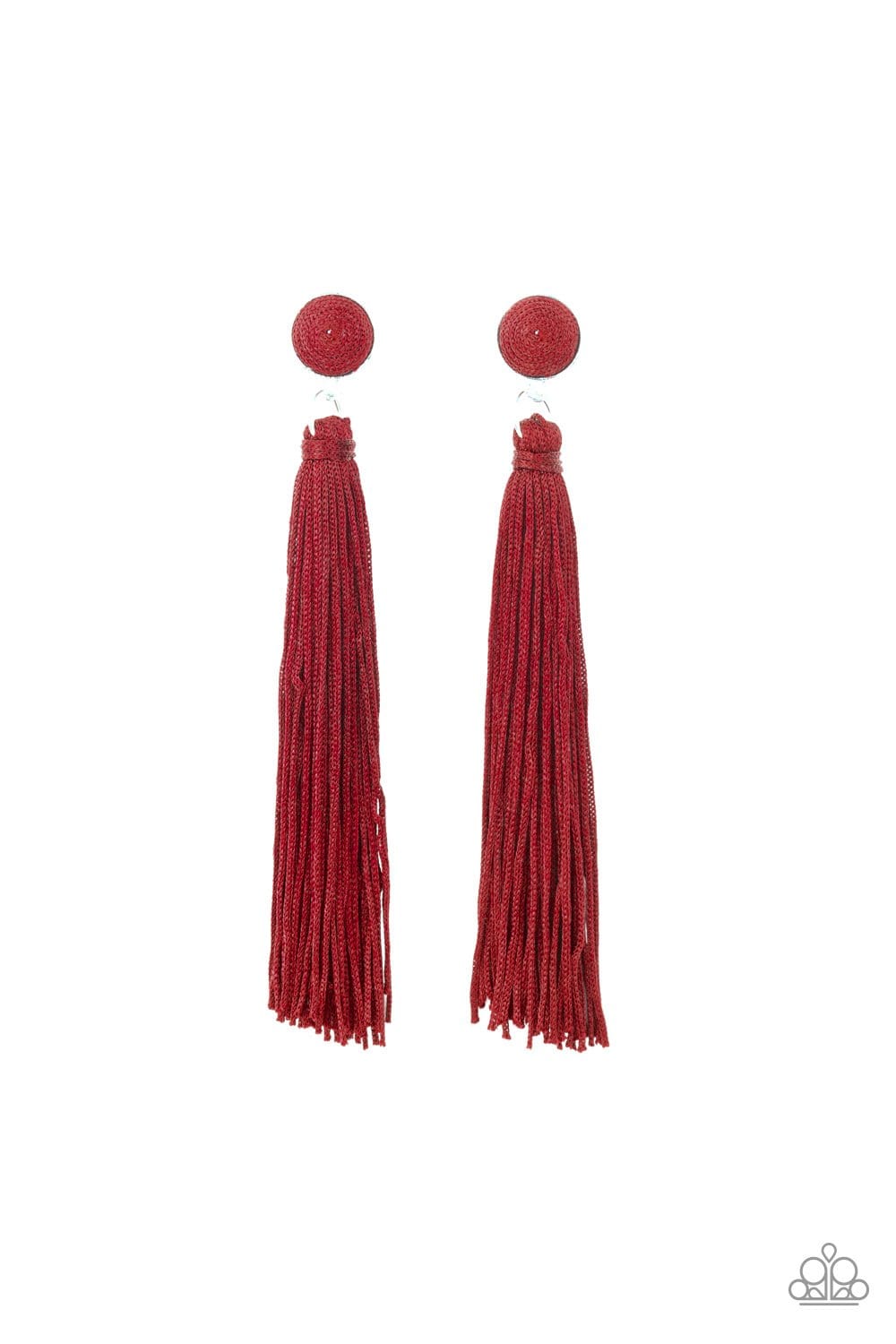 Paparazzi Tightrope Tassel Earrings