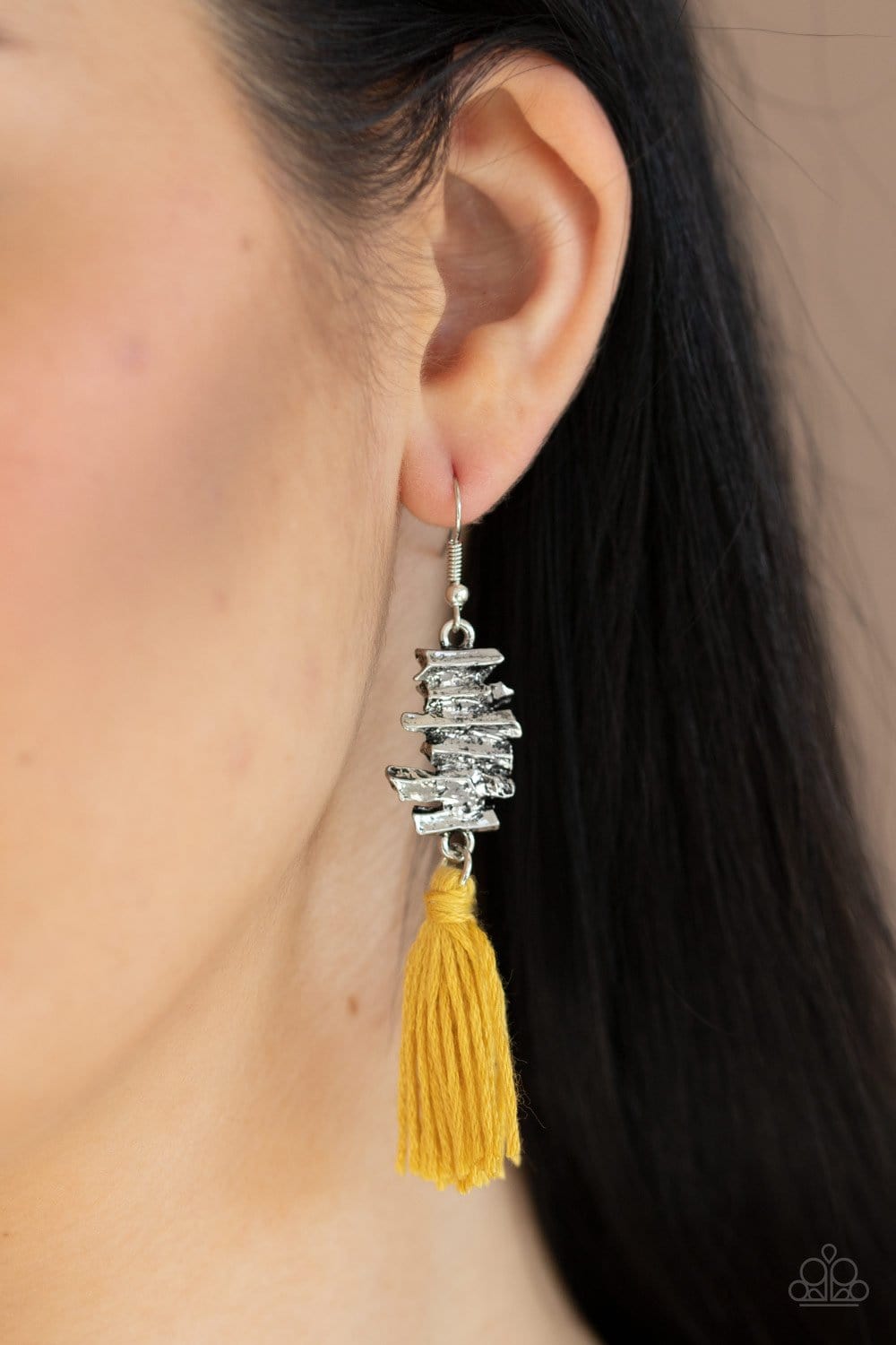 Tiki Tassel Earrings