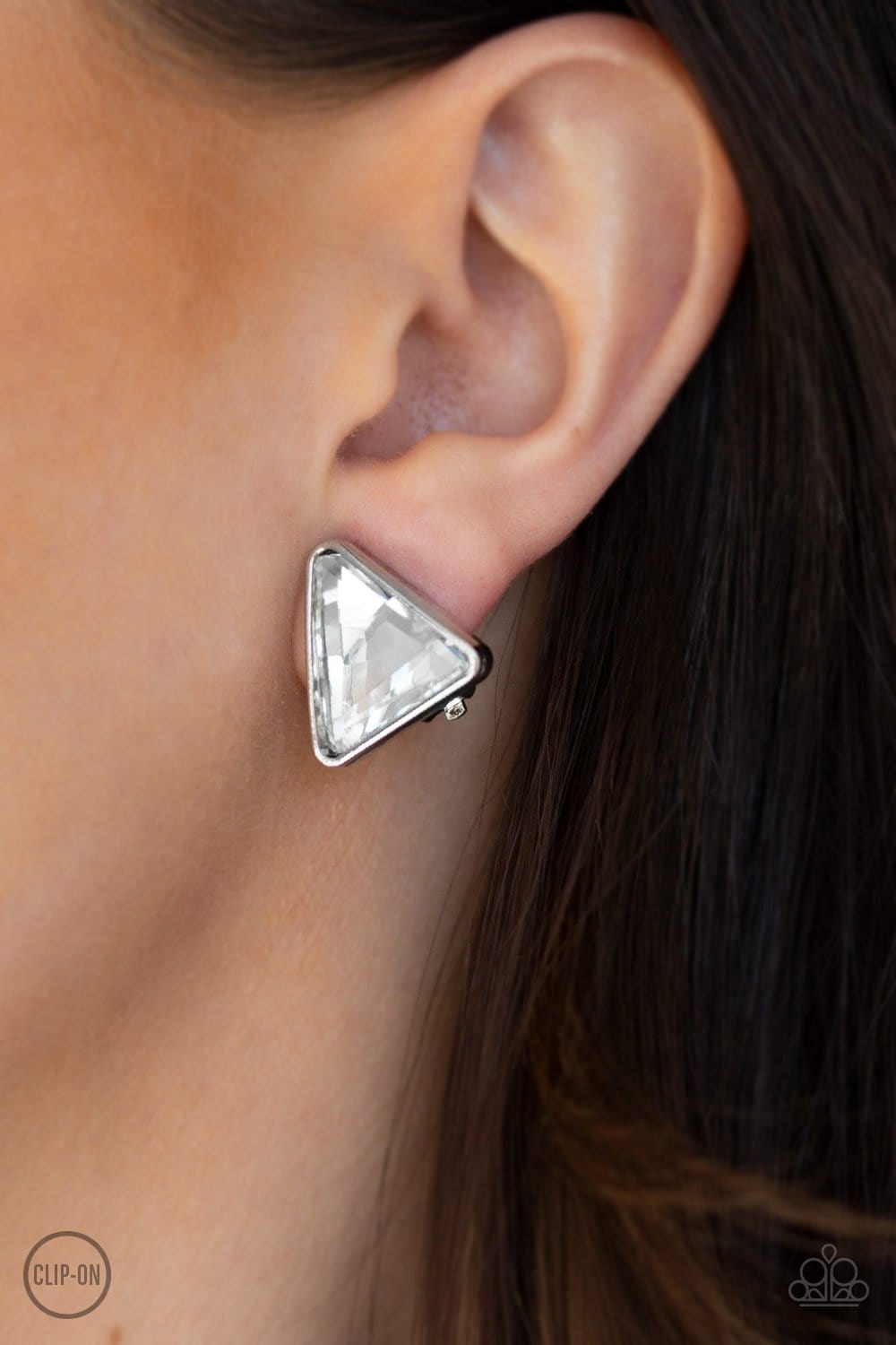 Timeless In Triangles Clip-Ons
