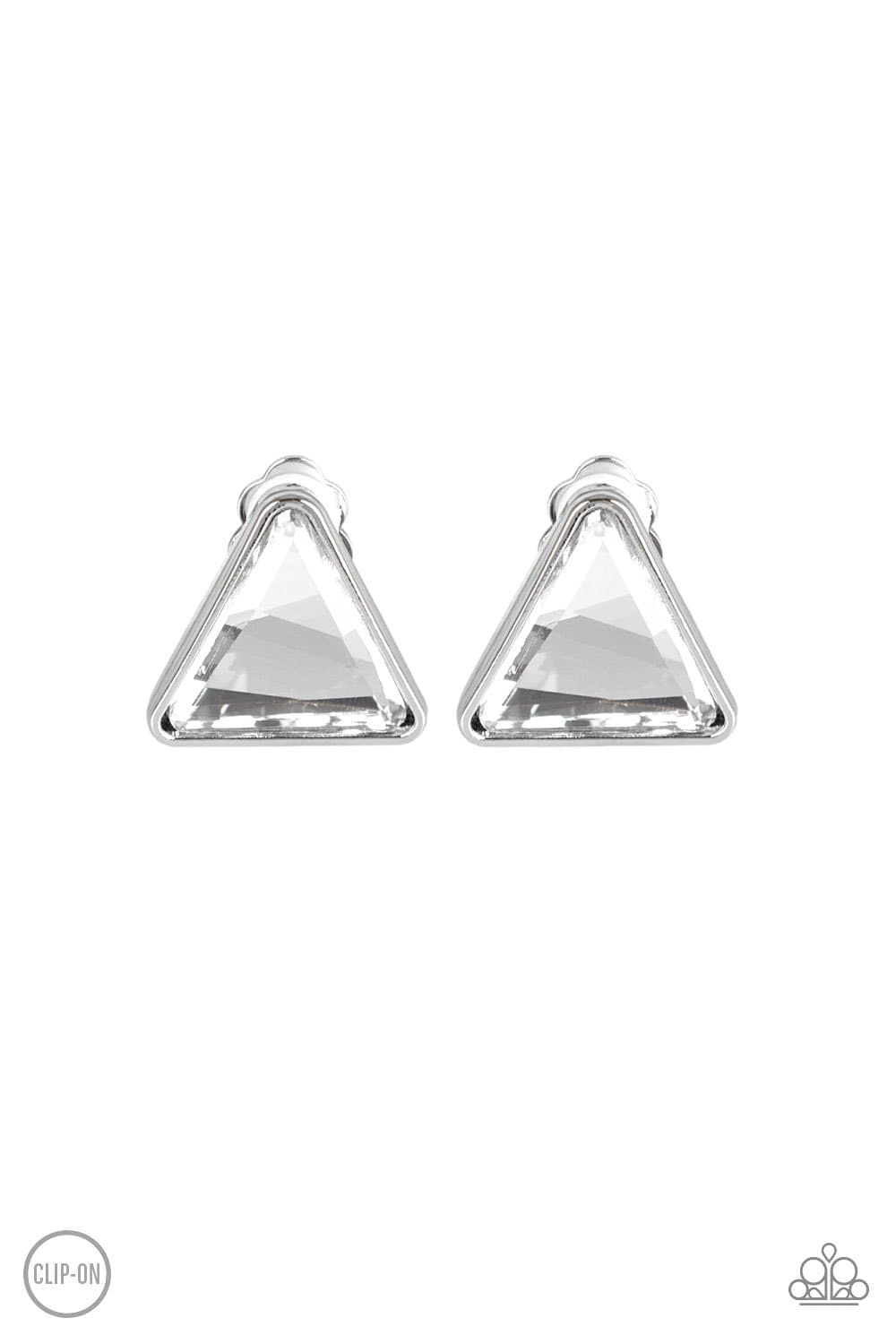 Timeless In Triangles Clip-Ons