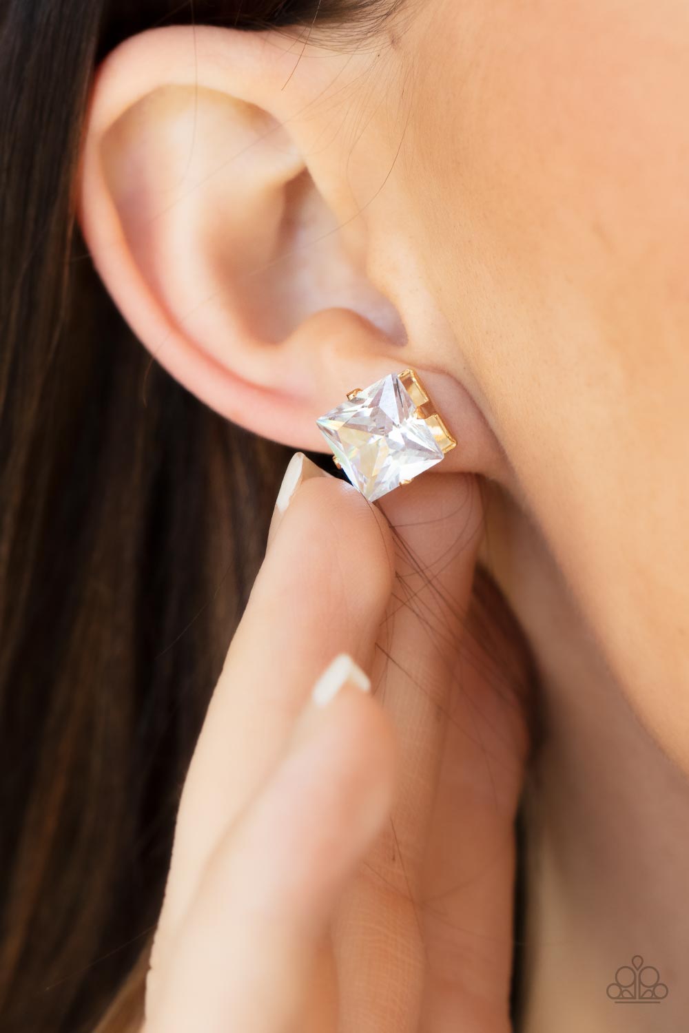 Paparazzi Times Square Timeless Post Earrings