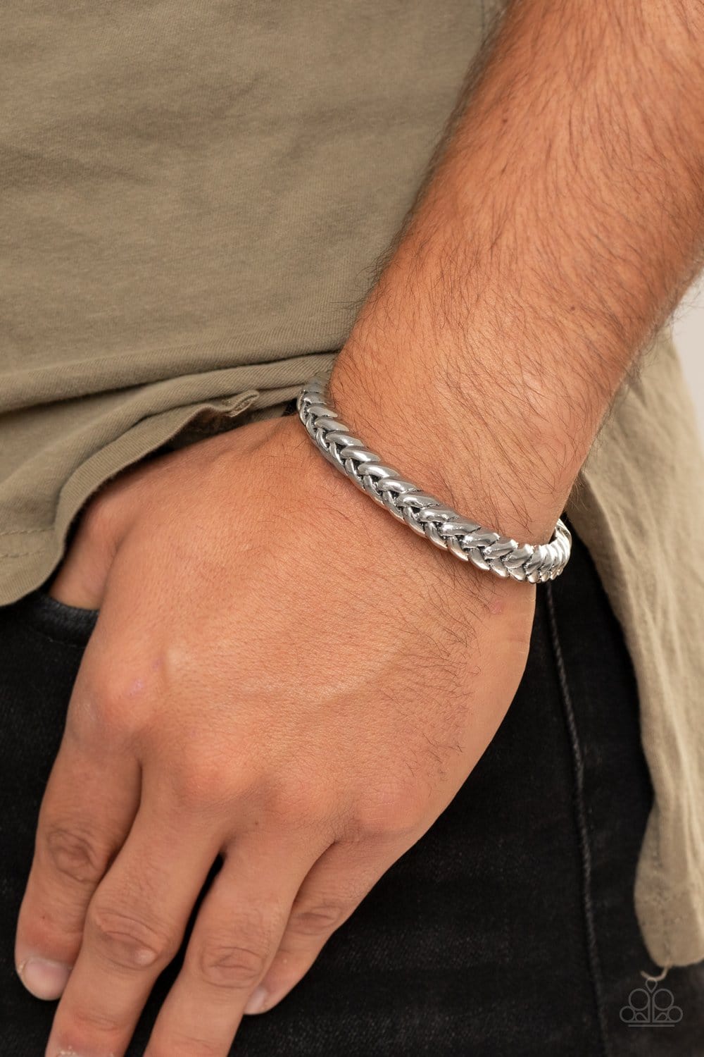 Paparazzi Tough as Nails Mens Bracelets