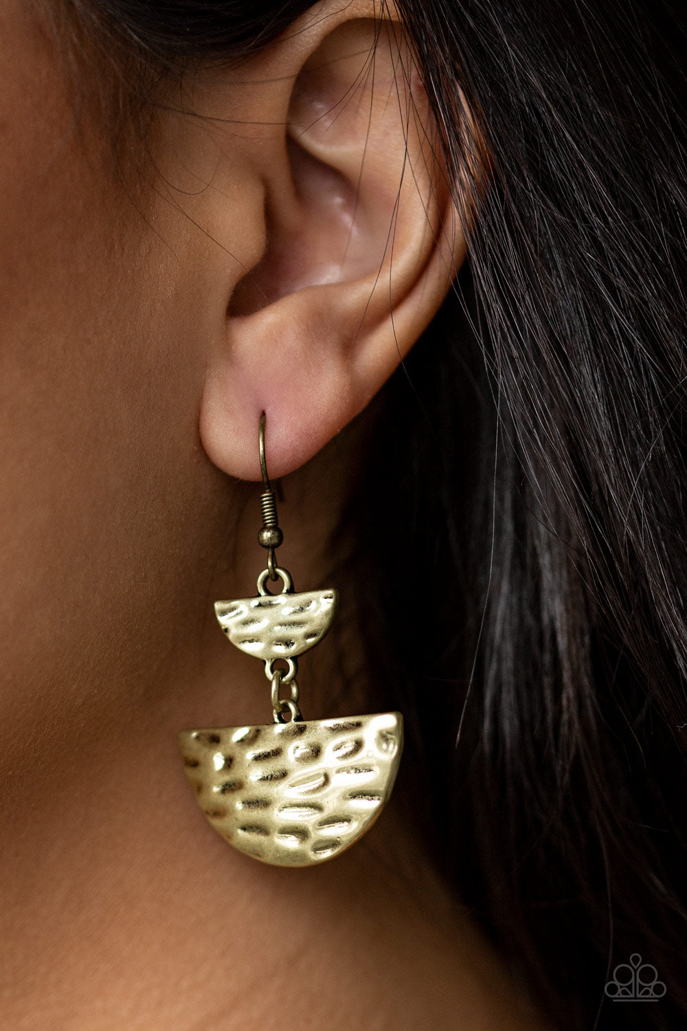 Paparazzi Triassic Triangles Earrings