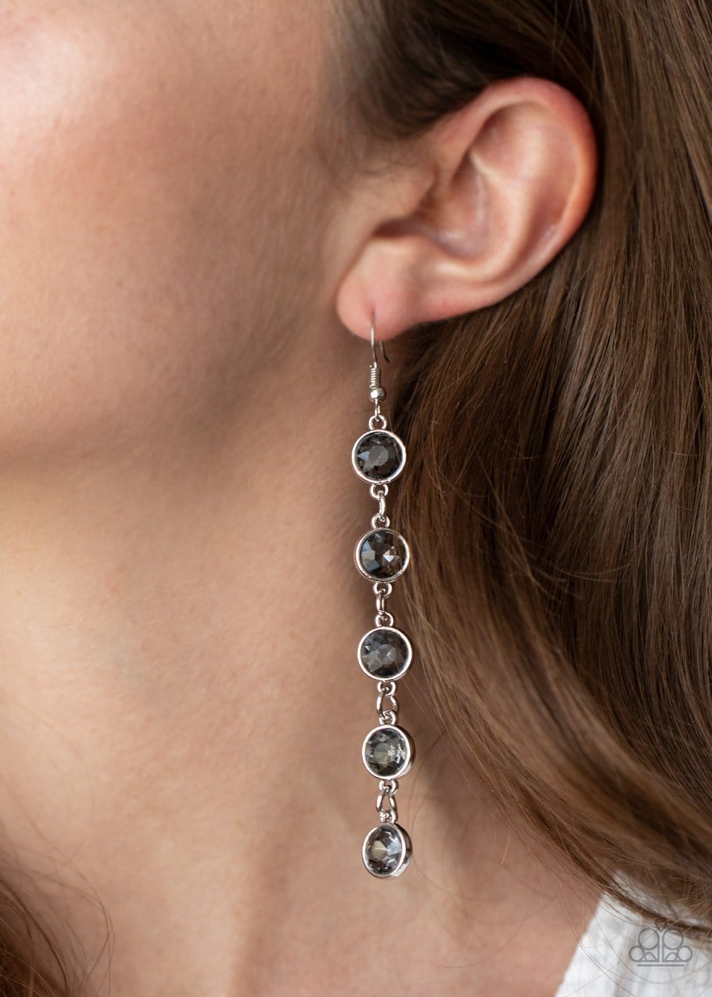 Paparazzi Trickle Down Twinkle Earrings