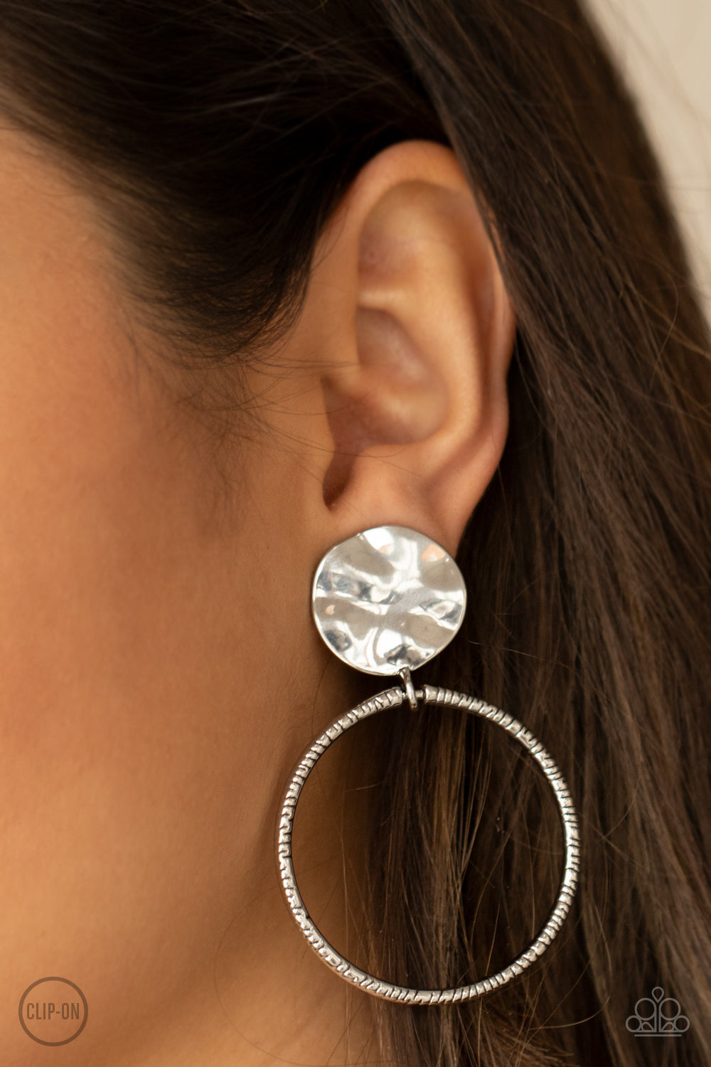 Paparazzi Undeniably Urban Clip-On Earrings