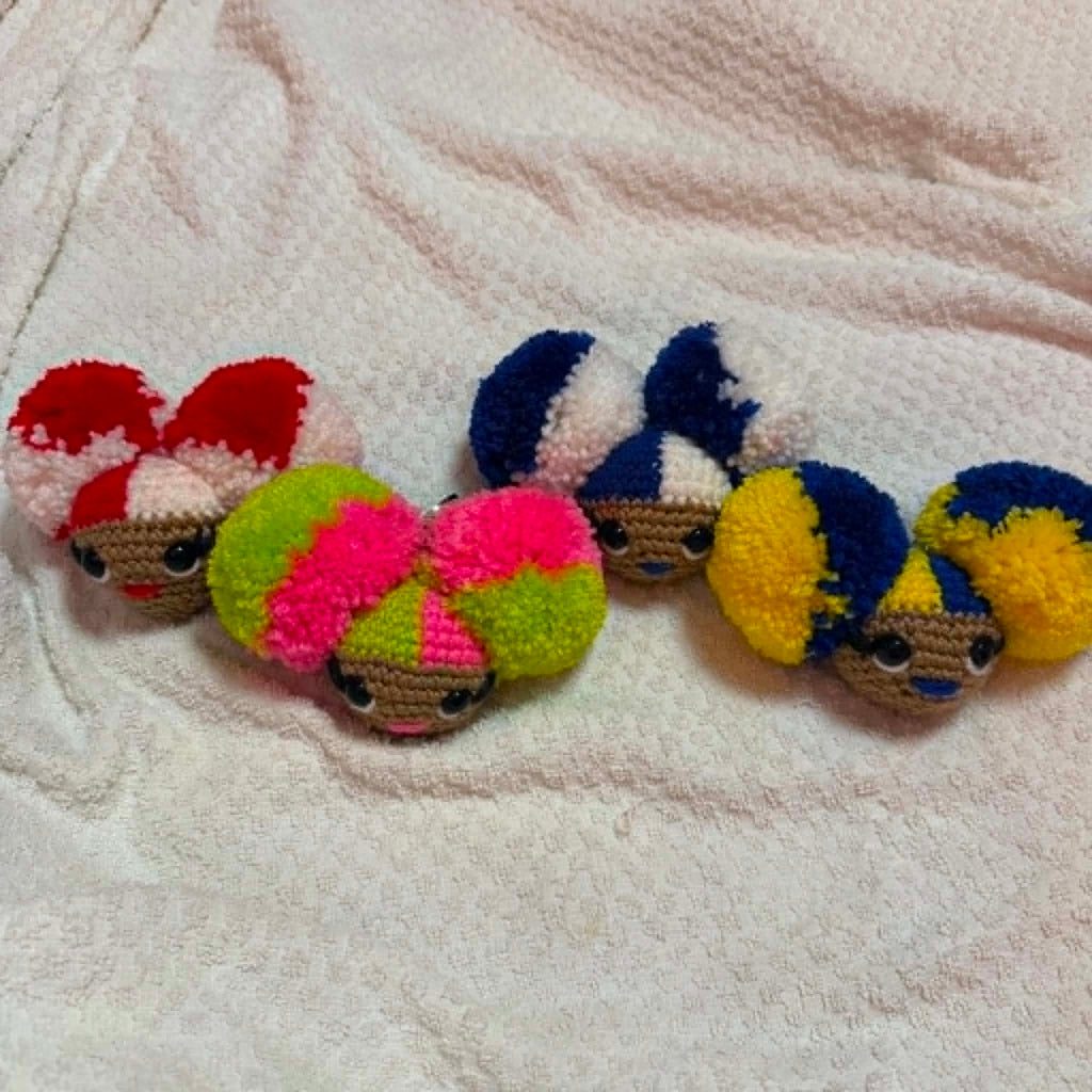Sorority Sistahs Afro Puffs Collection