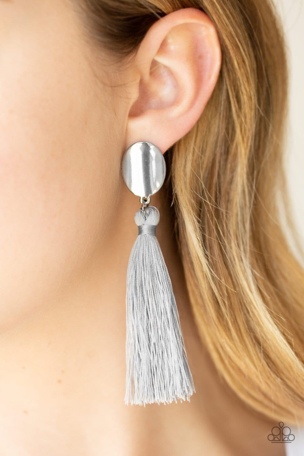 Paparazzi Va Va PLUME Tassel Earrings