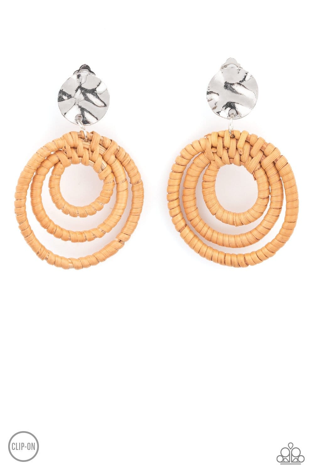 Paparazzi Whimsically Wicker Clip-Ons