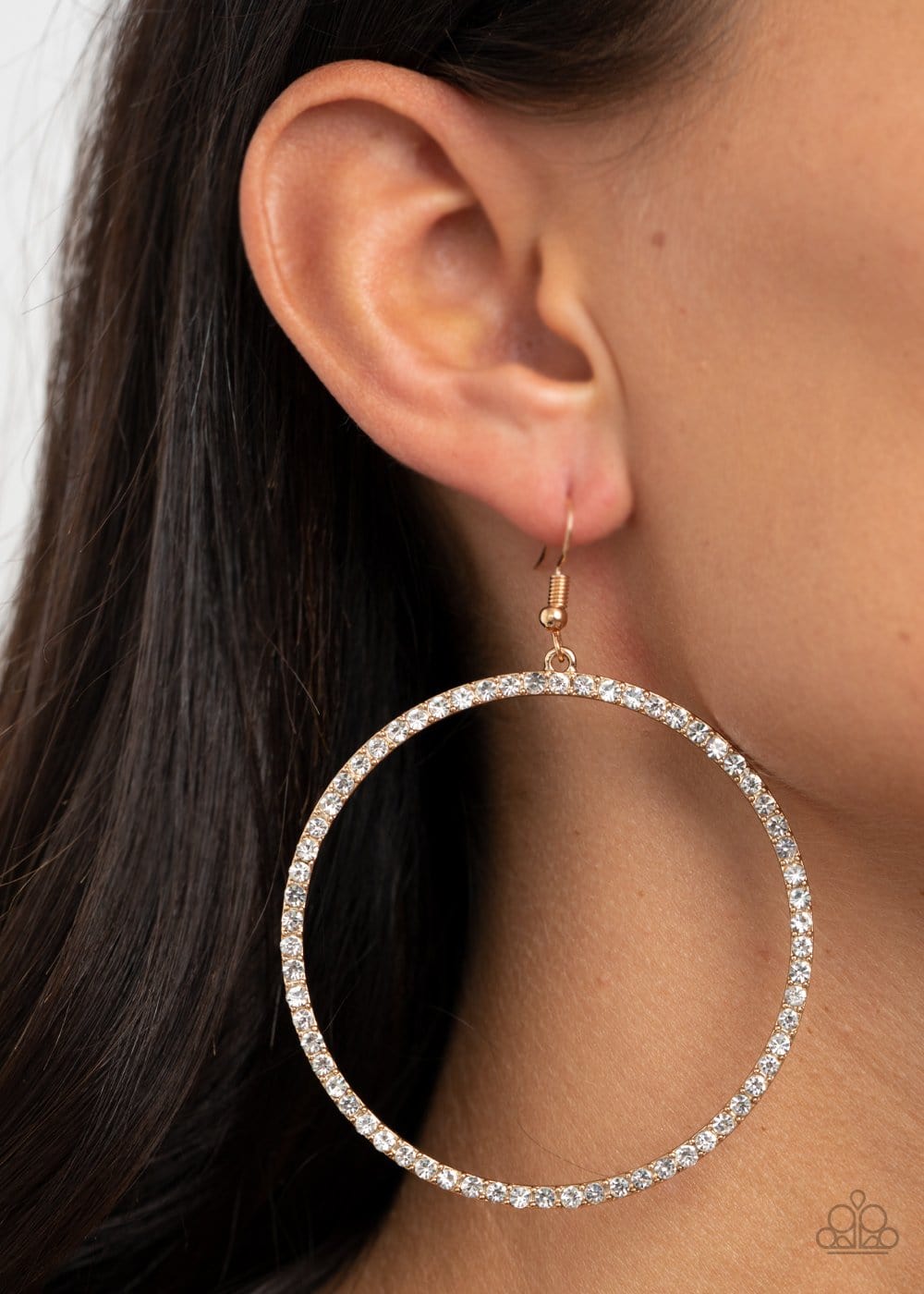 Paparazzi Wide Curves Ahead Earrings