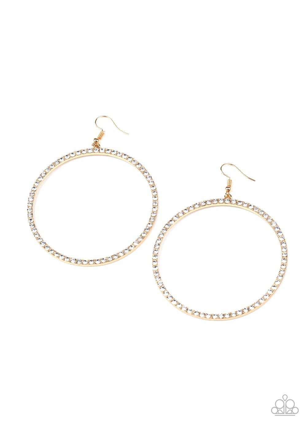 Paparazzi Wide Curves Ahead Earrings