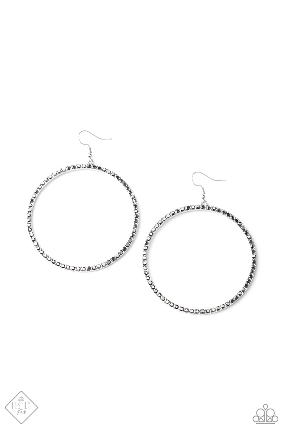 Paparazzi Wide Curves Ahead Earrings