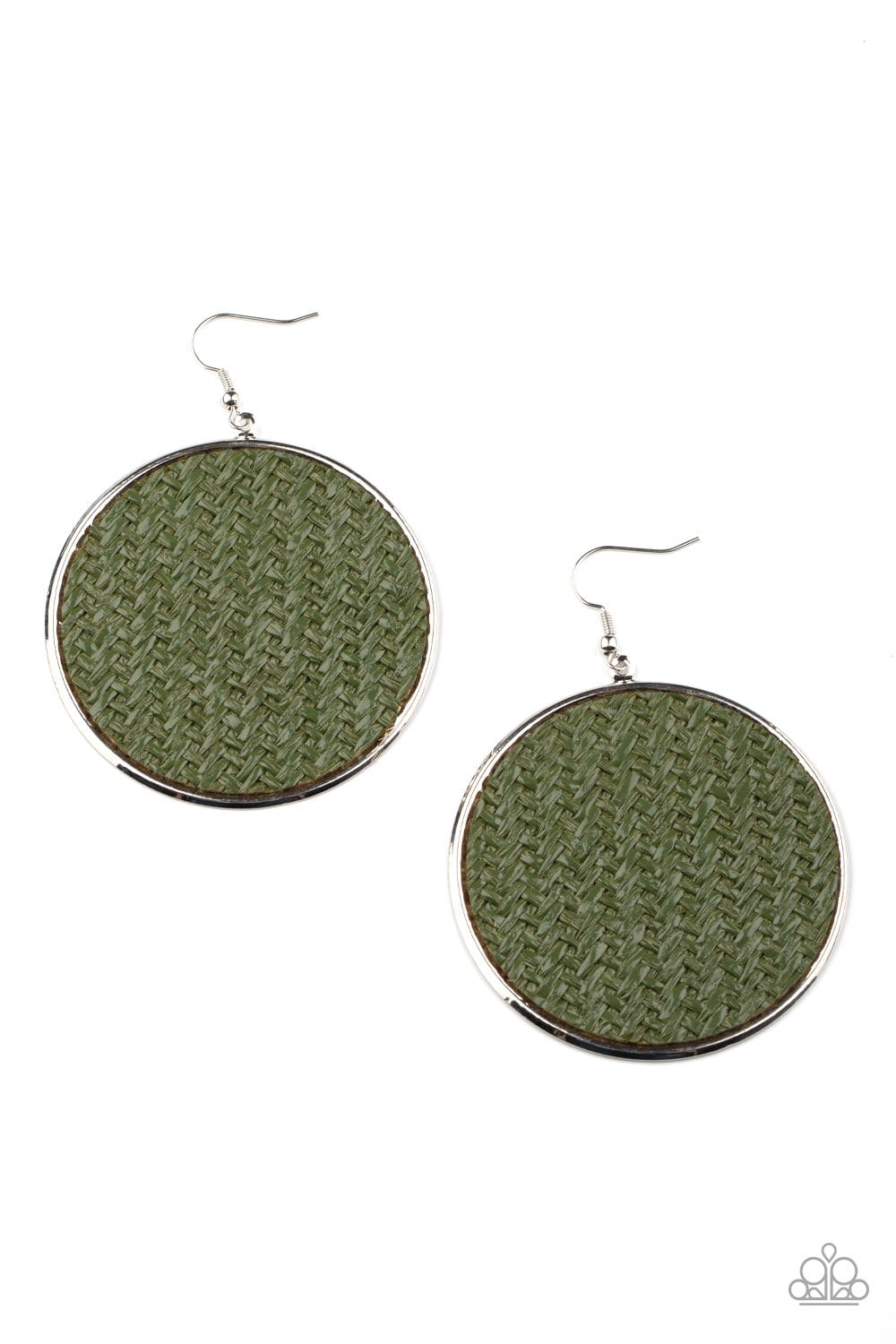 Paparazzi Wonderfully Woven Earrings