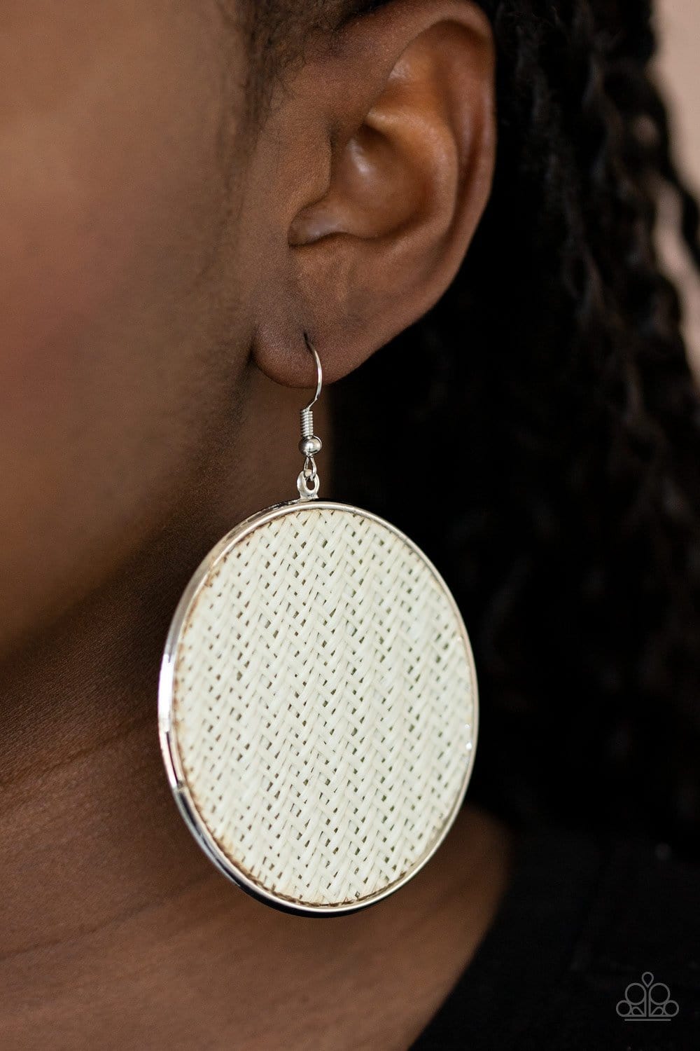 Paparazzi Wonderfully Woven Earrings