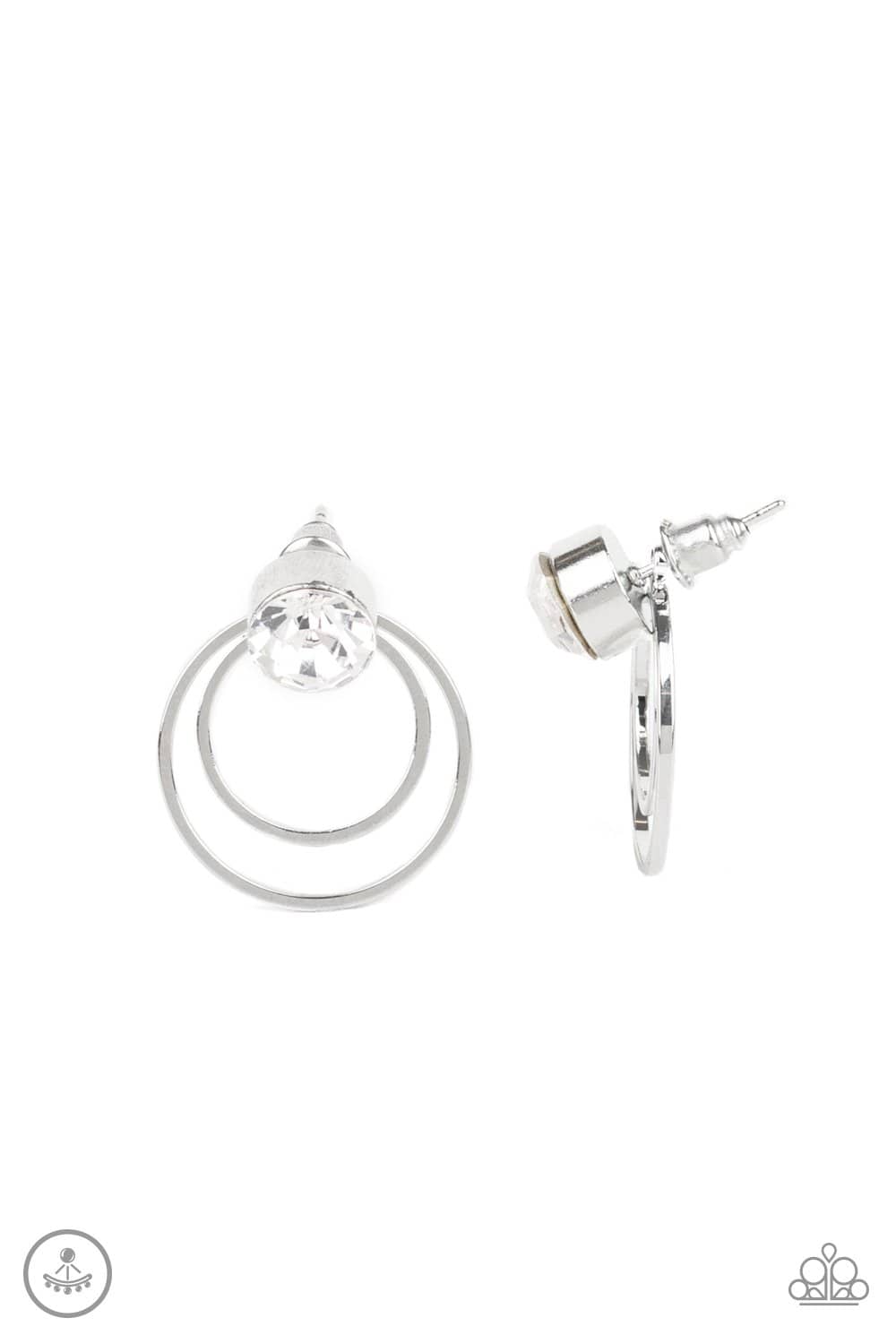 Paparazzi Word Gets Around Post Earrings