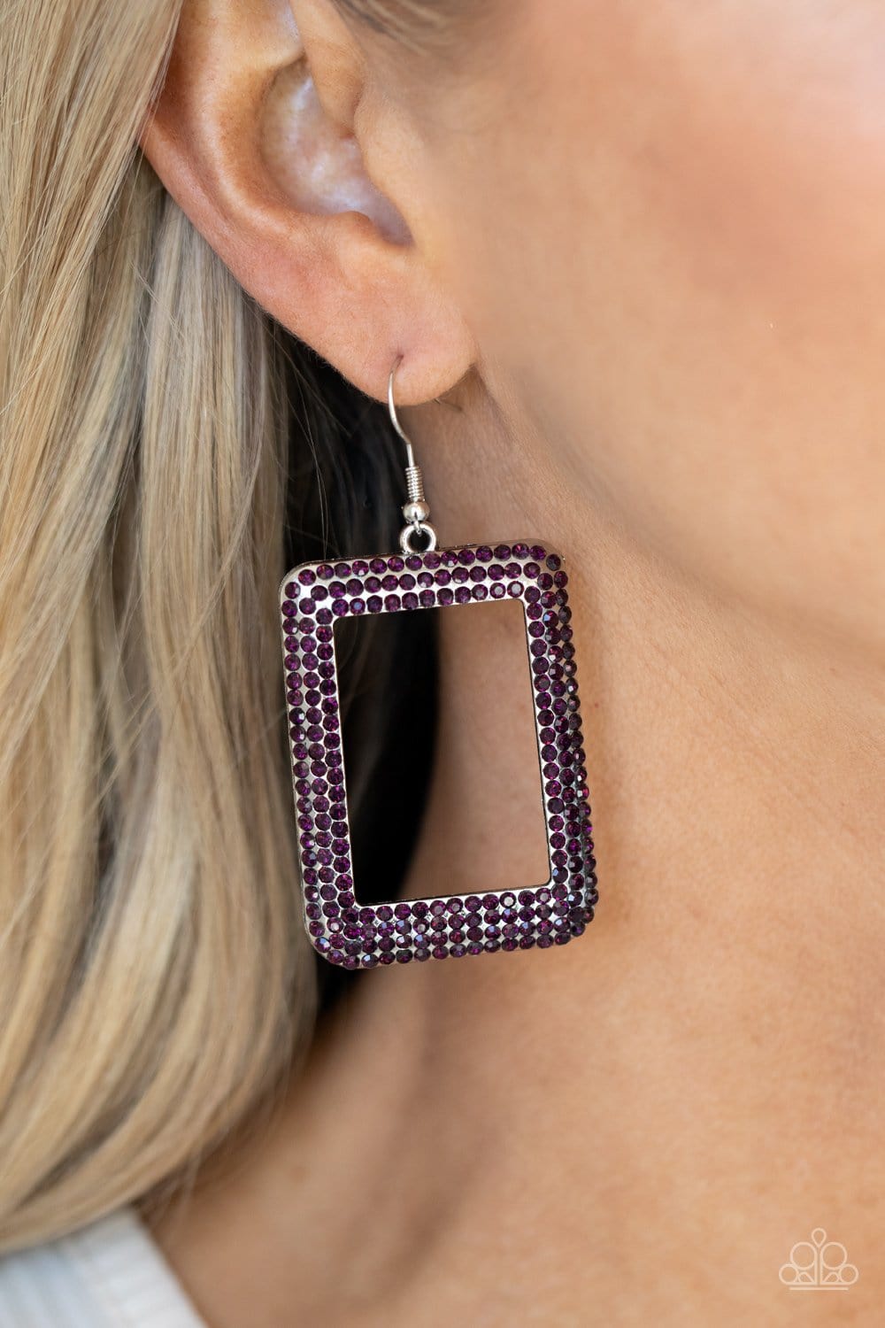 Paparazzi World FRAME-ous Earrings