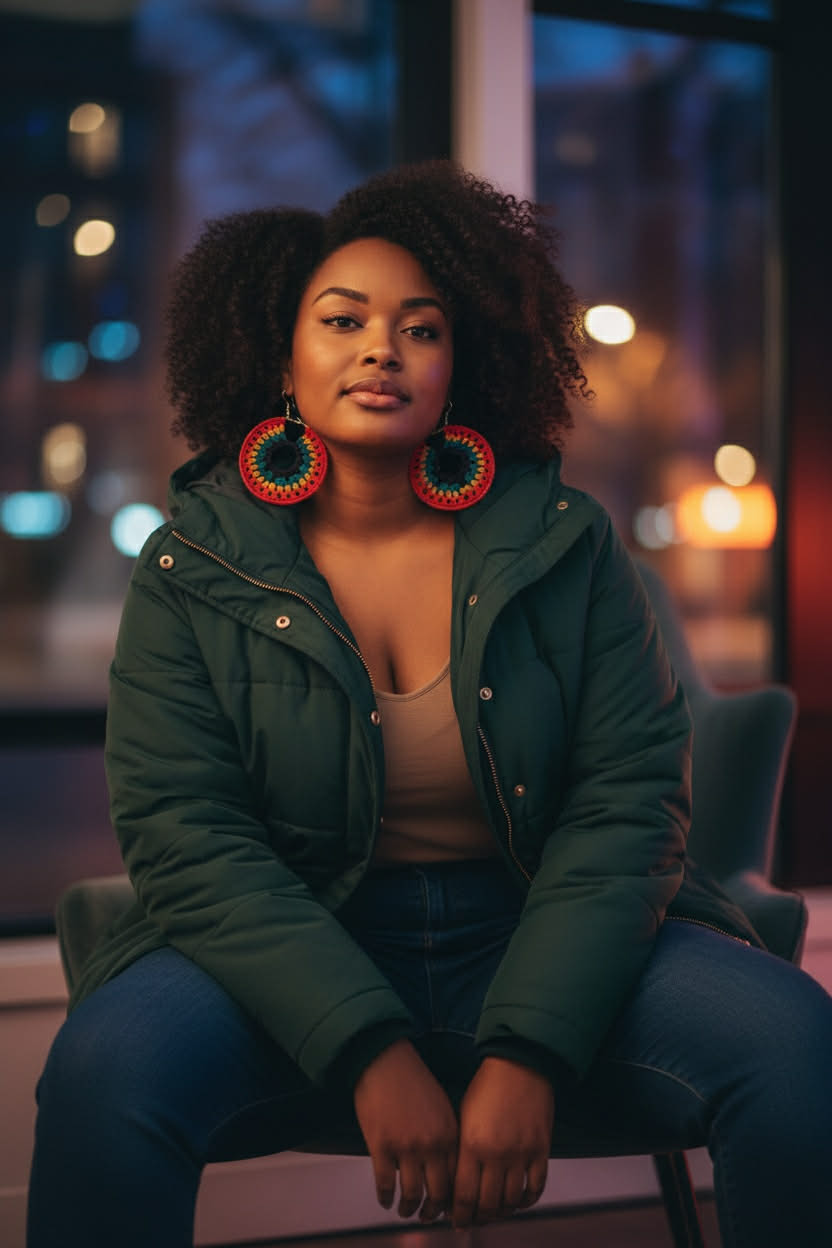 Rasta Power Earrings