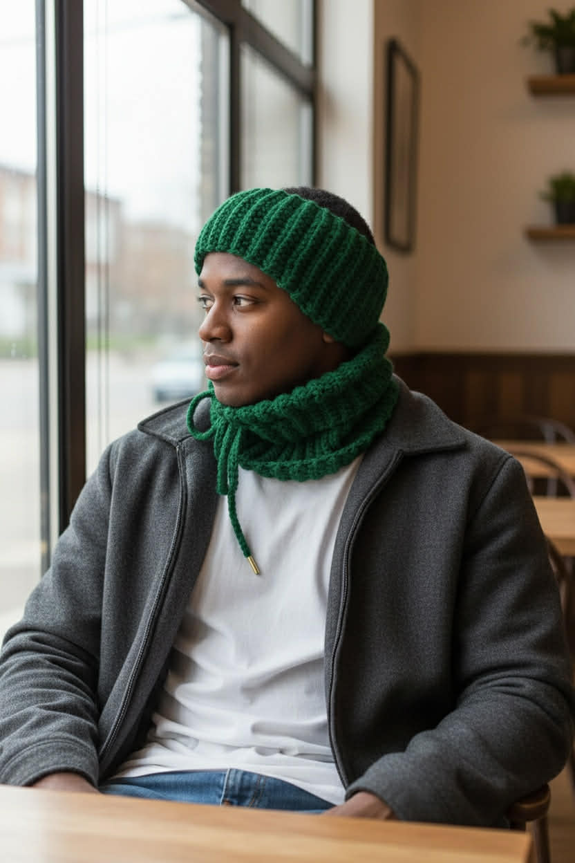 The Ribbed Head Warmer Set